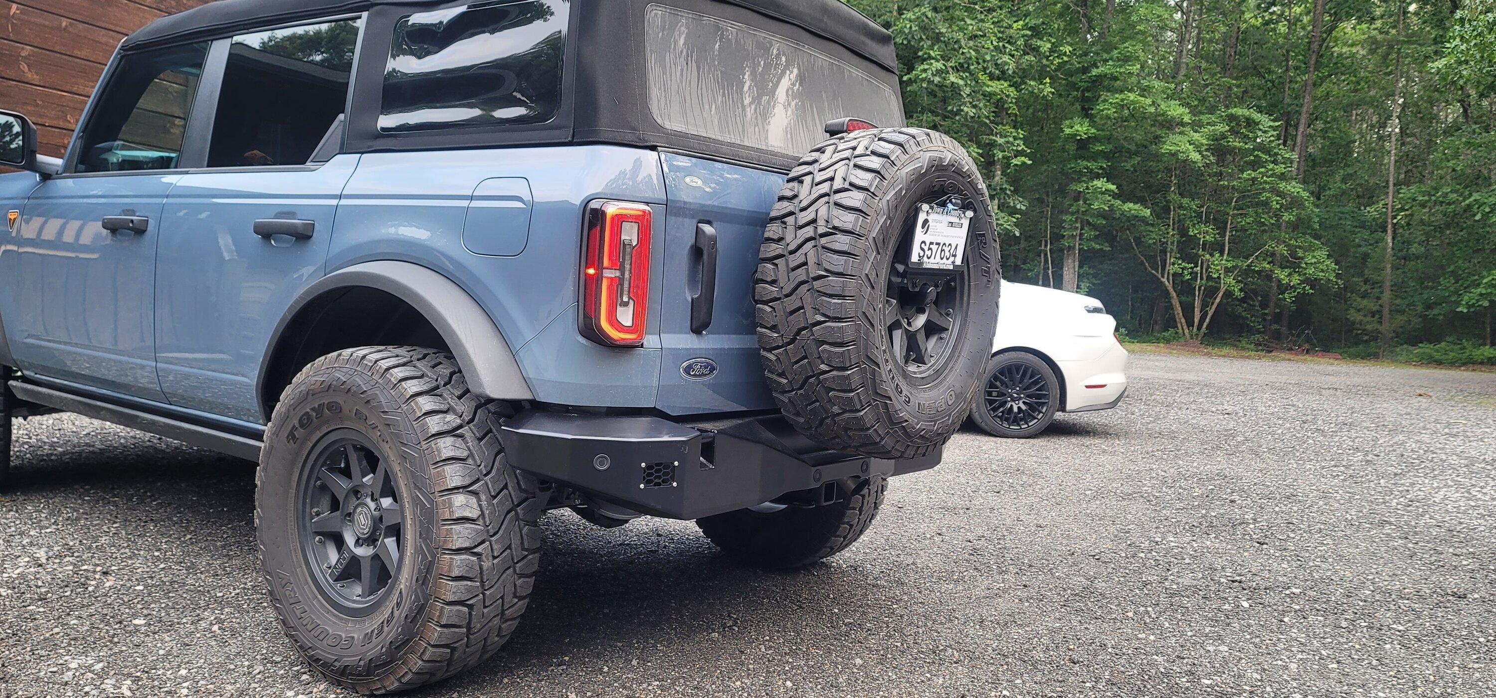 Ford Bronco Rear Bumper show off thread 20230606_184237