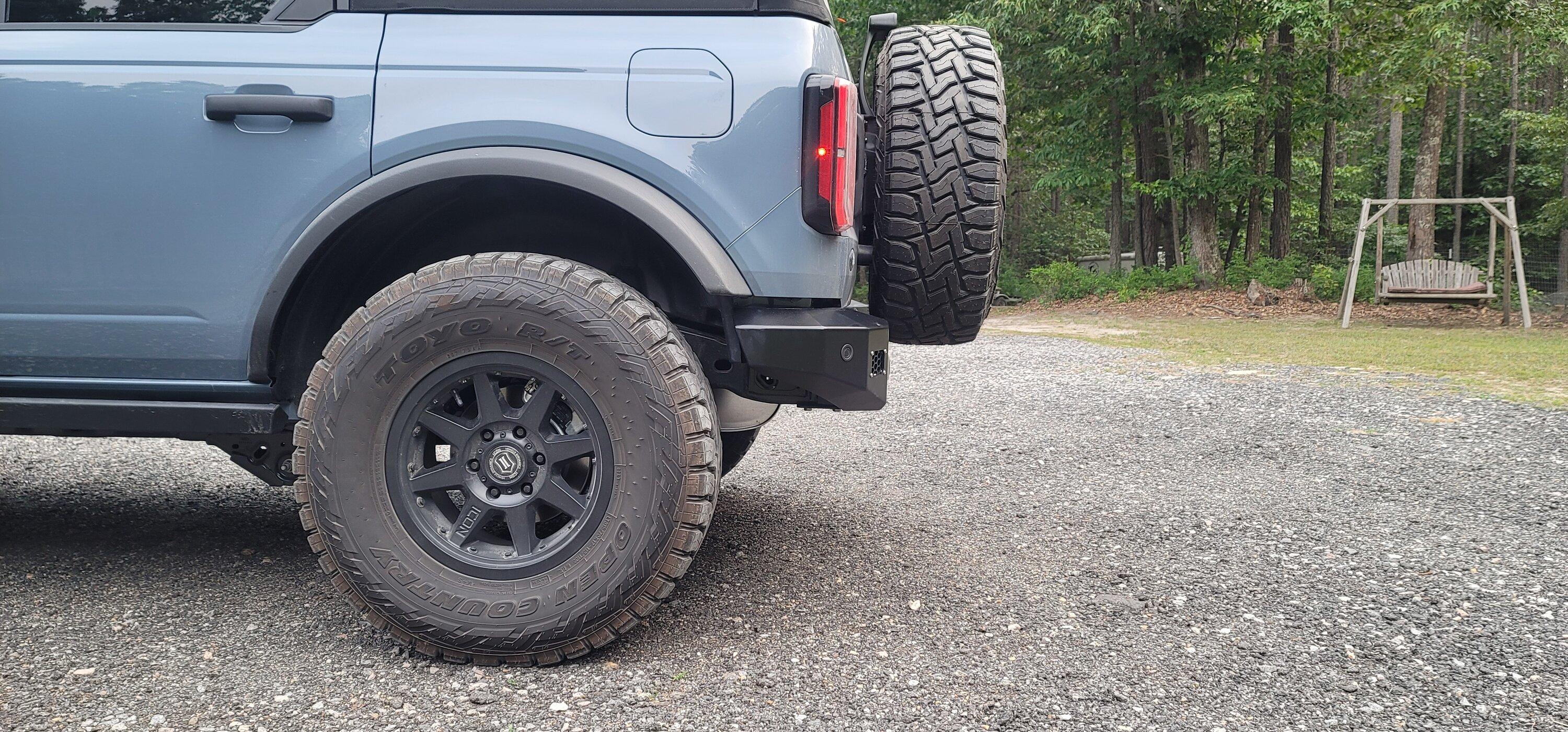 Ford Bronco Rear Bumper show off thread 20230606_184307