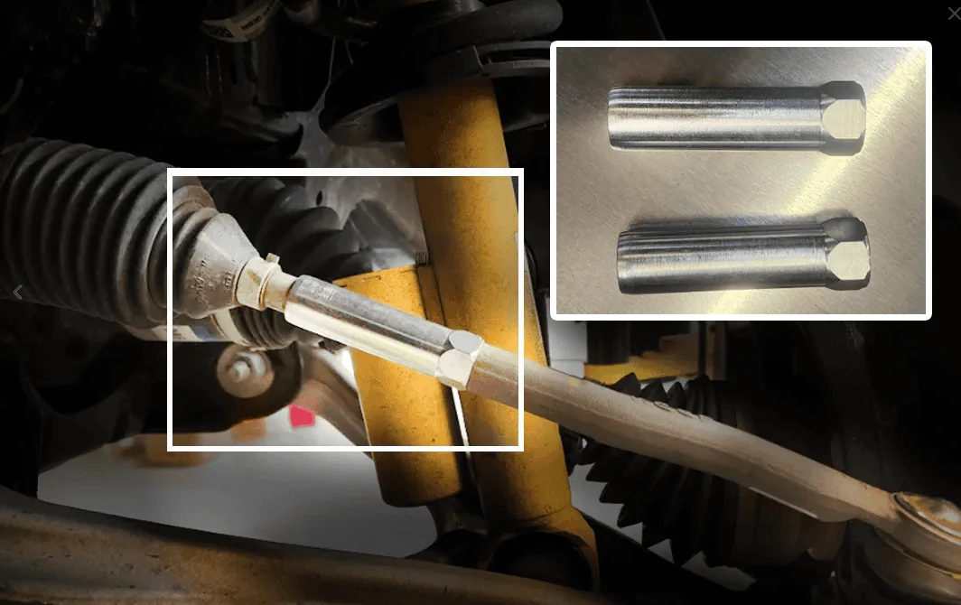 Ford Bronco This will prevent the inner tie rod from bending & breaking Screenshot 2023-06-08 191233