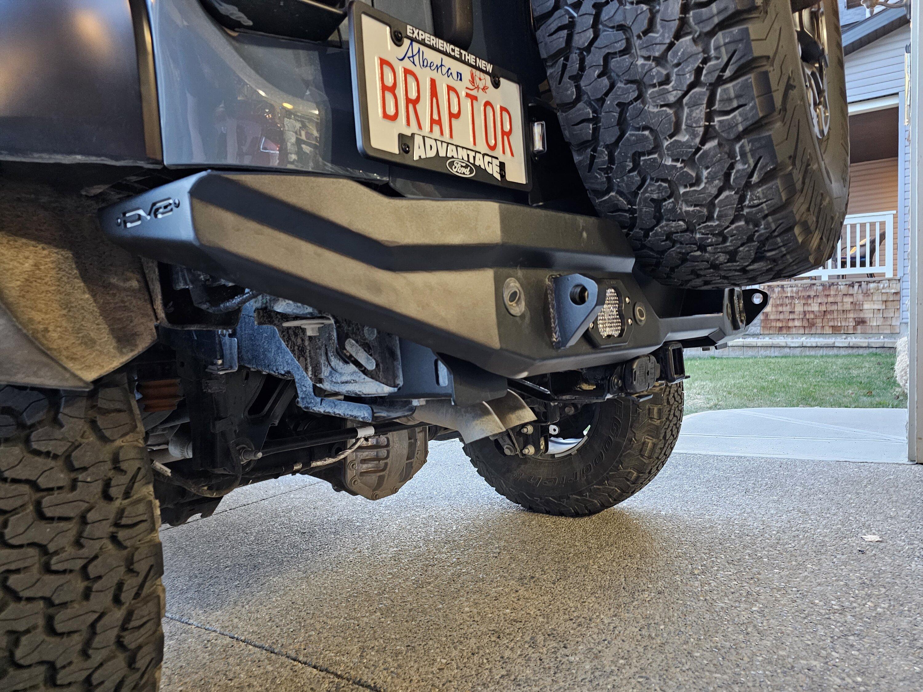 Ford Bronco DV8 Rear Bumper Install on Lux - Need Help / Electrical 20230430_205630