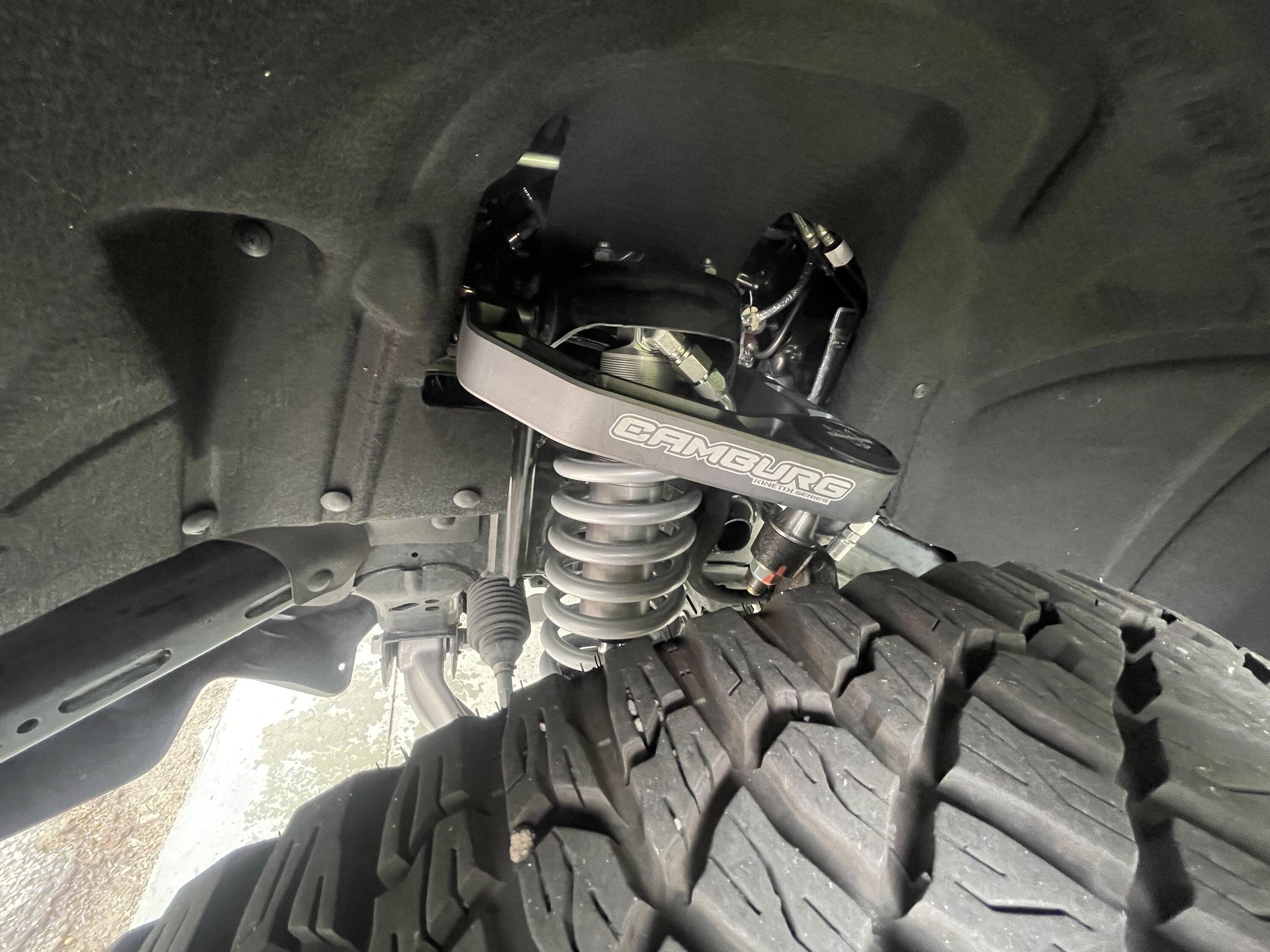 Ford Bronco What did you do TO / WITH your Bronco today? 👨🏻‍🔧🧰🚿🛠 Camburg Upper control arm and front Fox shock