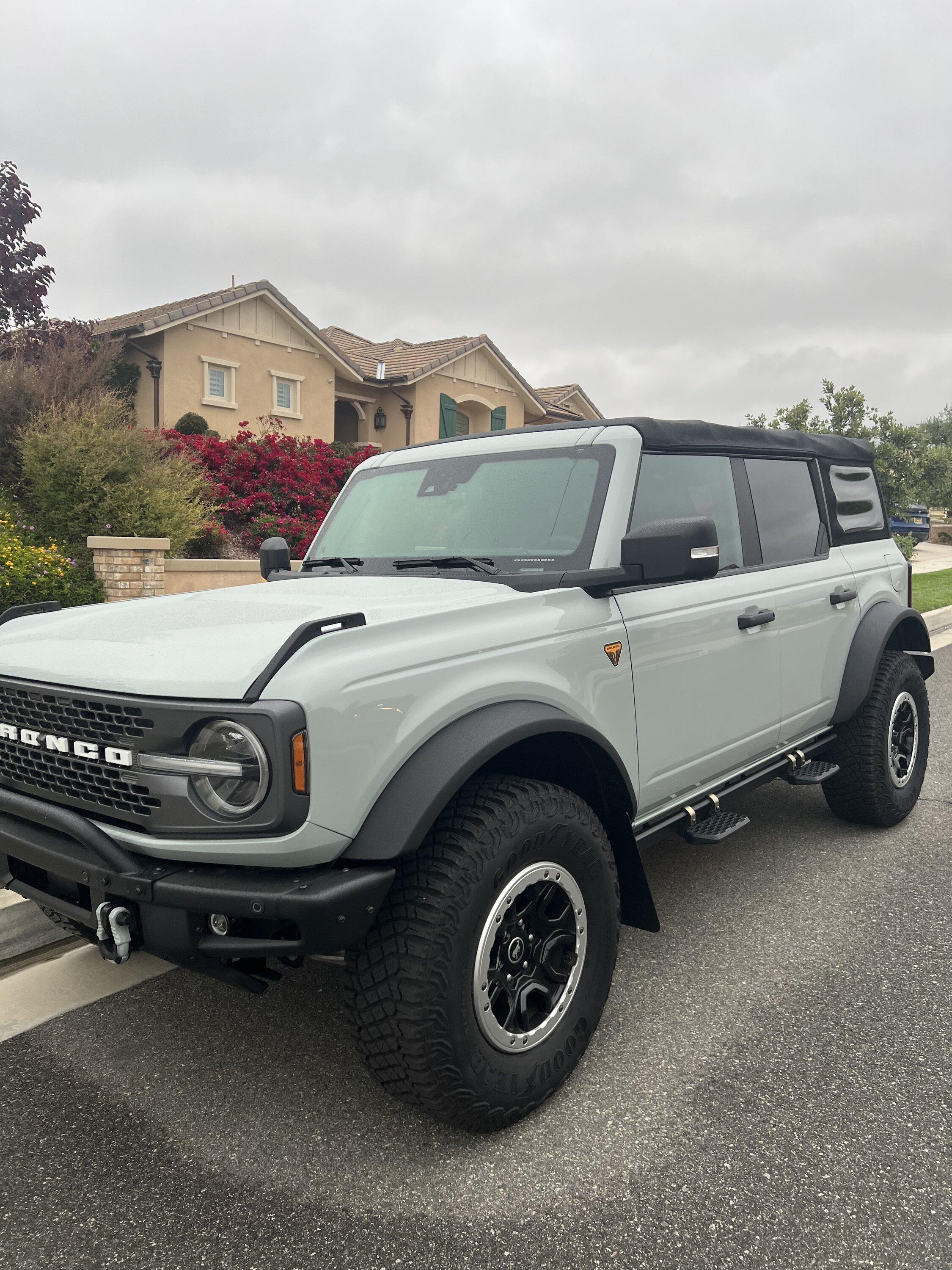 Ford Bronco BLUMAK3D Mud Flaps Install and Review IMG_1404