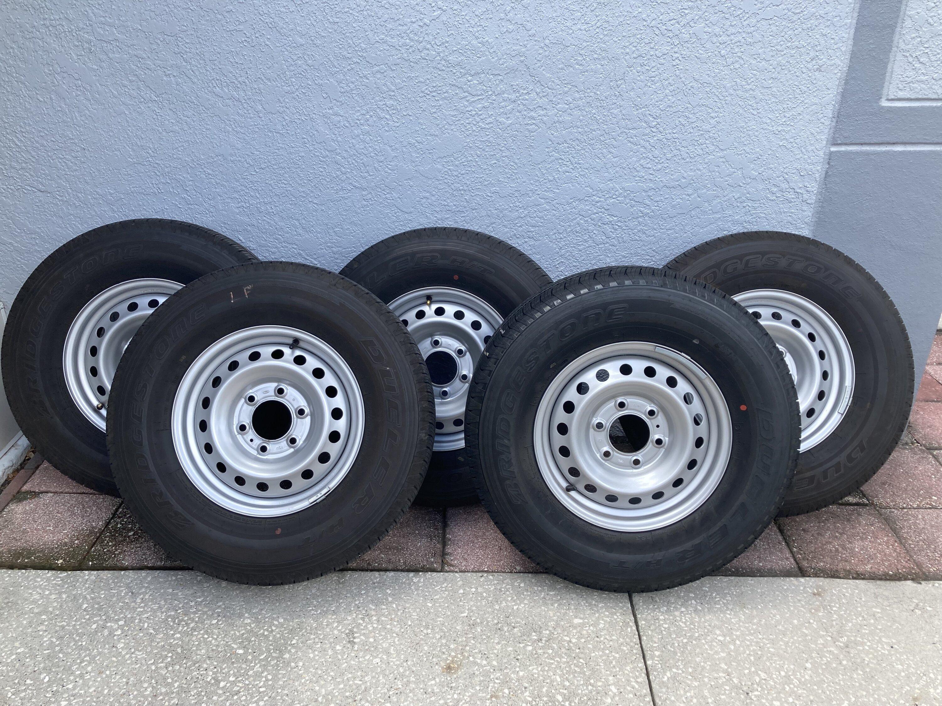 Ford Bronco 5 Base wheels & Tires, $150 OBO IMG_4126