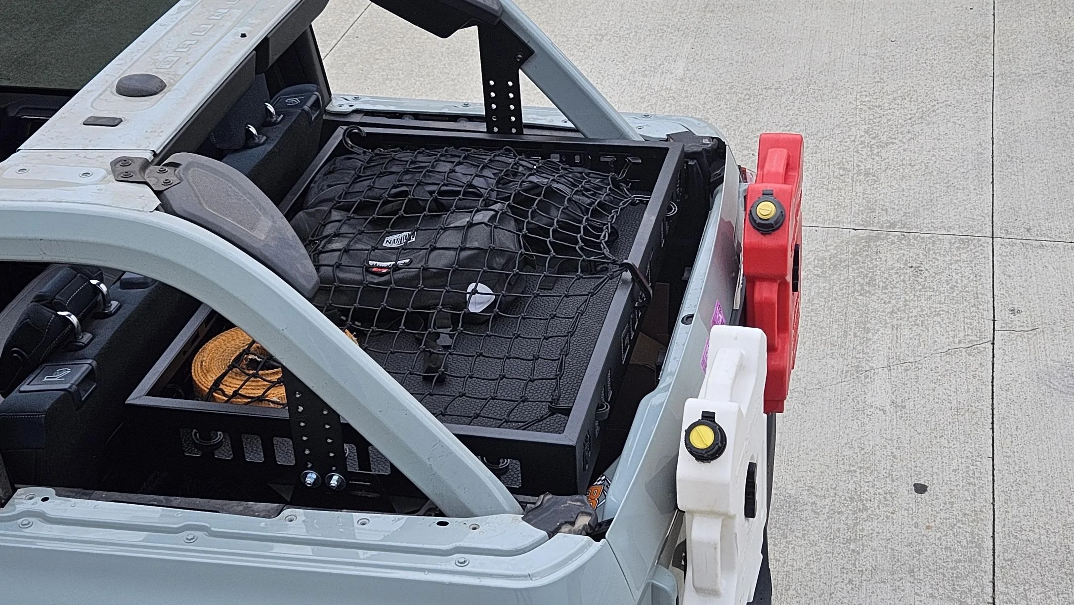 Ford Bronco GOAT FABRICATION ADJUSTABLE CARGO BASKET cargo2