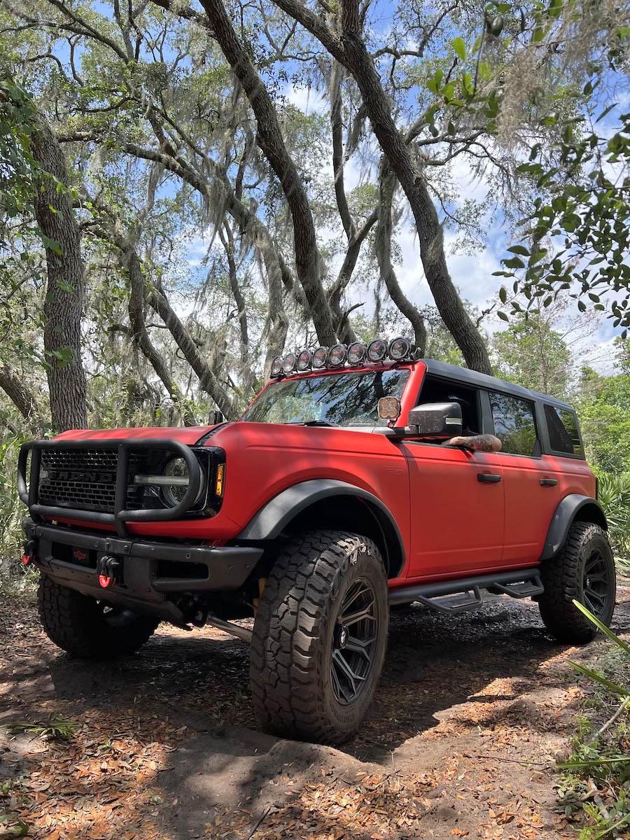 Ford Bronco Matte Red Wildtrak Build bronco2 (1)