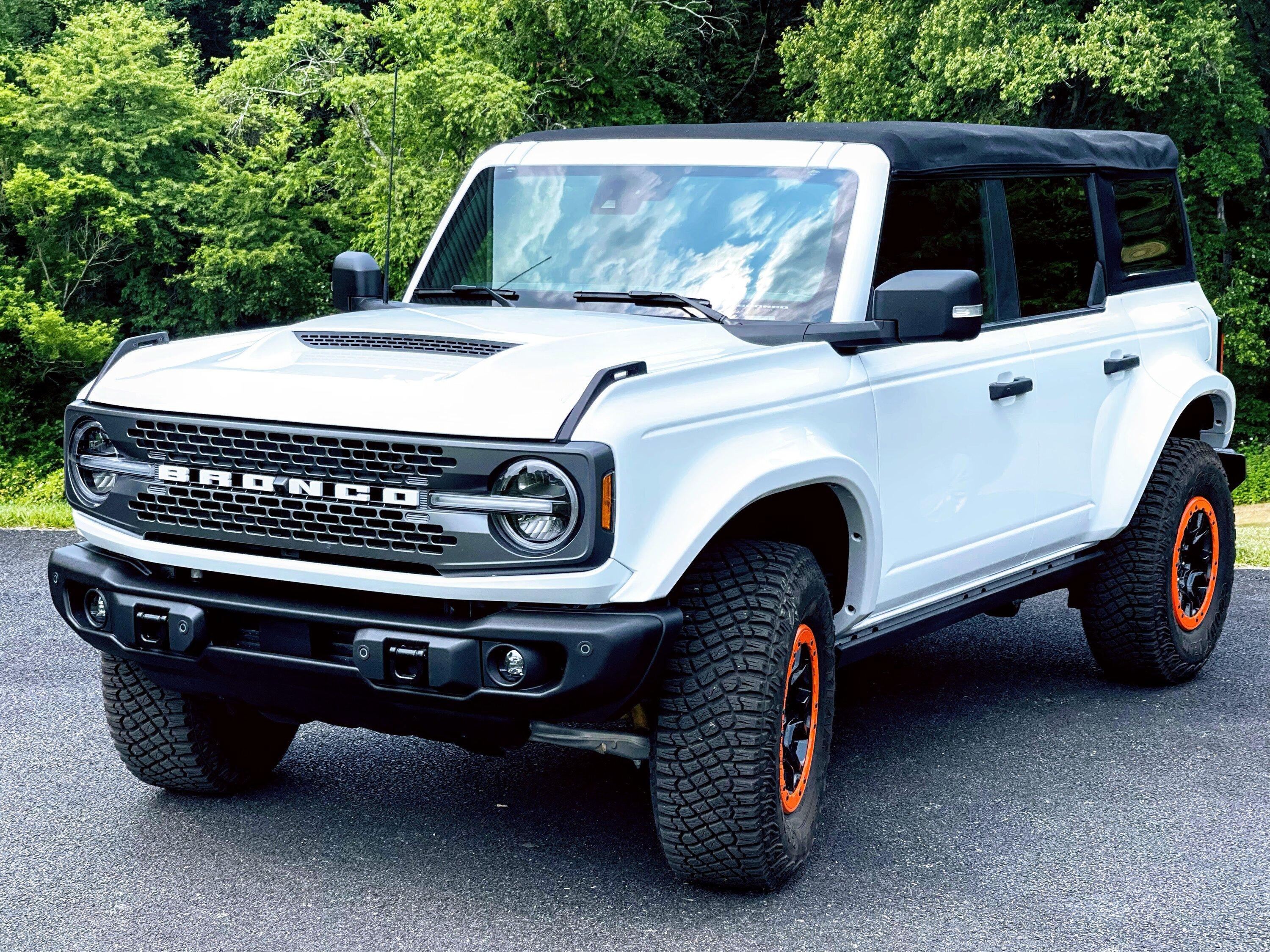 Ford Bronco ADV Fenders + Ram Air Hood Install on White Bronco full-front-side.JPG