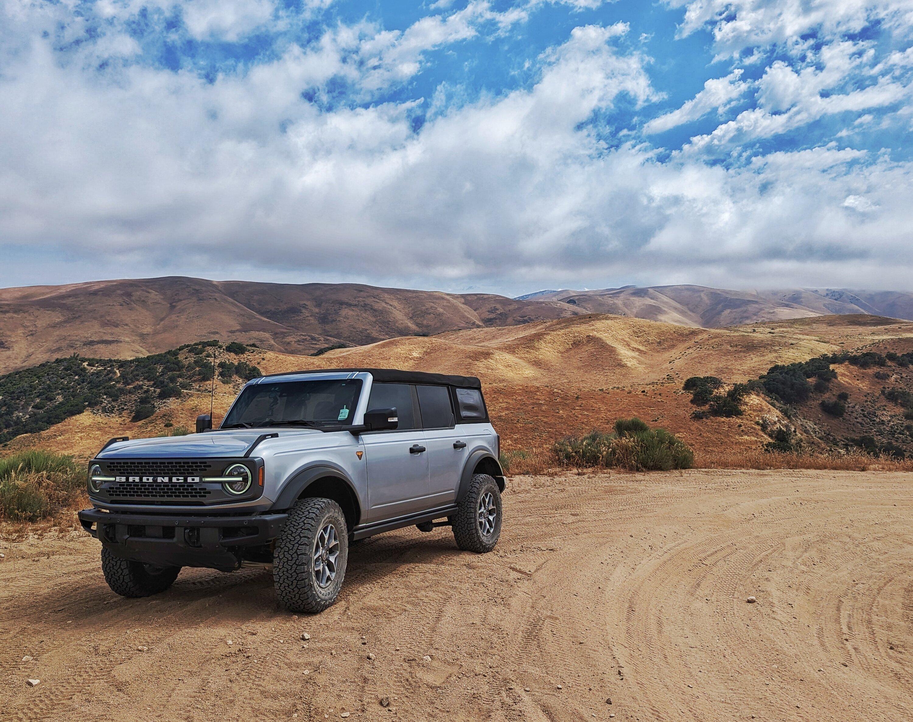 Ford Bronco ICONIC SILVER Bronco Club Bronco Hungry Valley