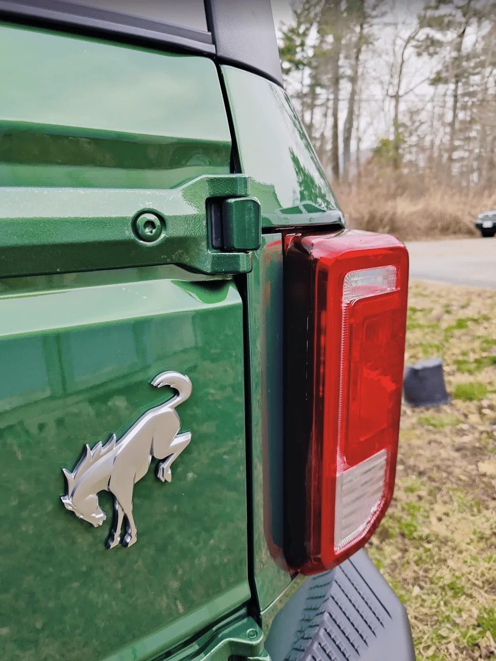 Ford Bronco Paint, rear door, and body issues. 1686666601201