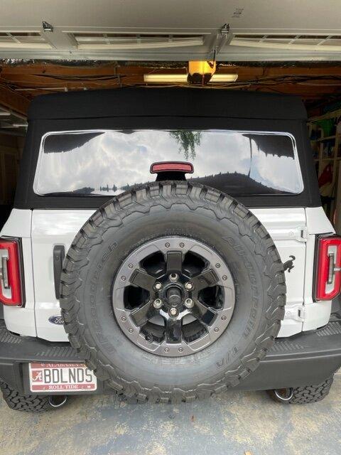 Ford Bronco 315/70/17 tires on non Sas Badlands IMG_7561