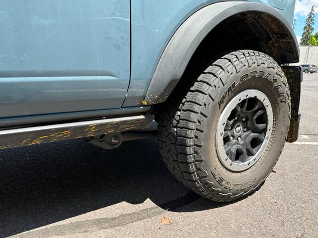 Ford Bronco Thank goodness for mud flaps IMG_5546