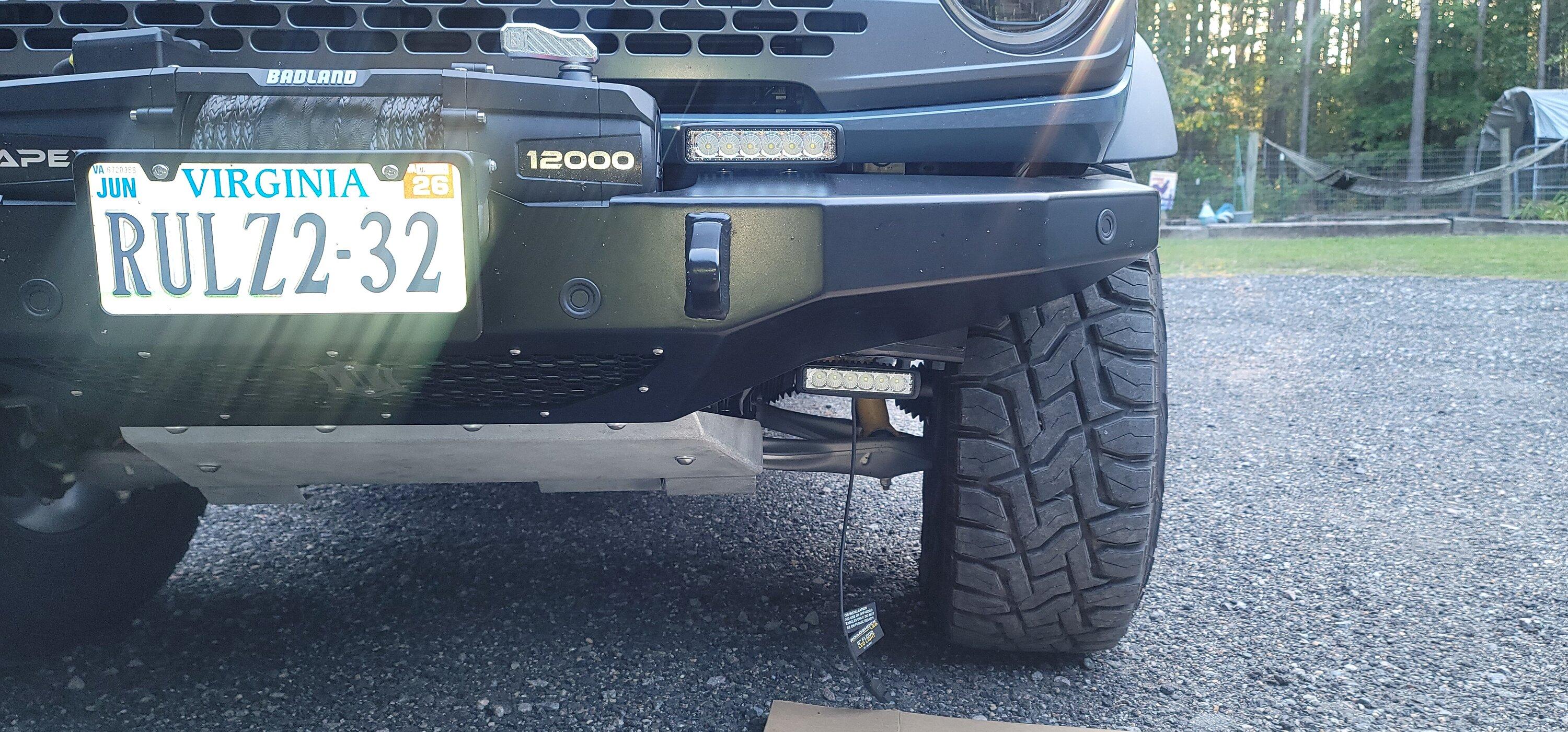 Ford Bronco ICON Impact Pro Series Front Winch Bumper 20230613_191945