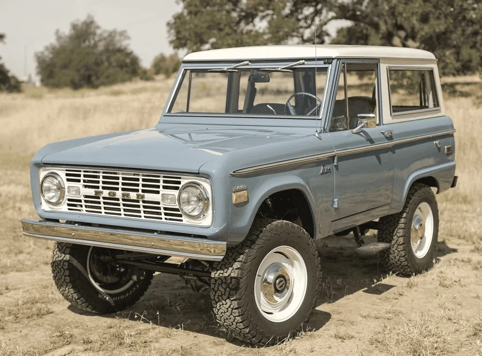 Ford Bronco Trying to install retro wheels 11111