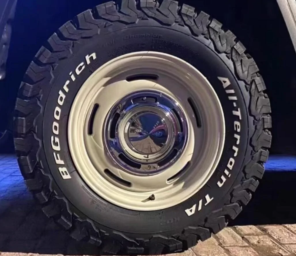 Ford Bronco Trying to install retro wheels 1111