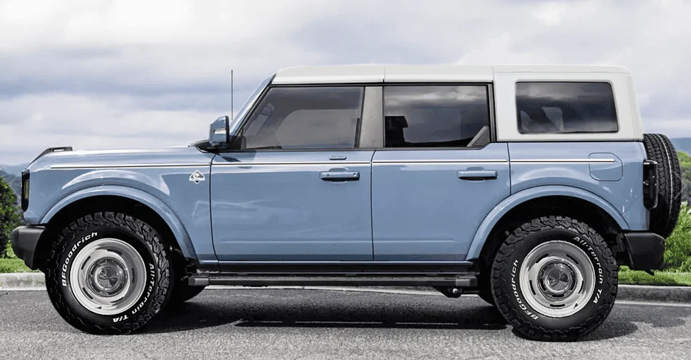 Ford Bronco Trying to install retro wheels 11