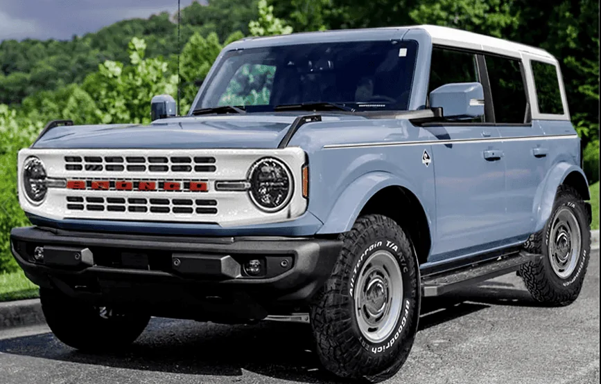 Ford Bronco Trying to install retro wheels 111