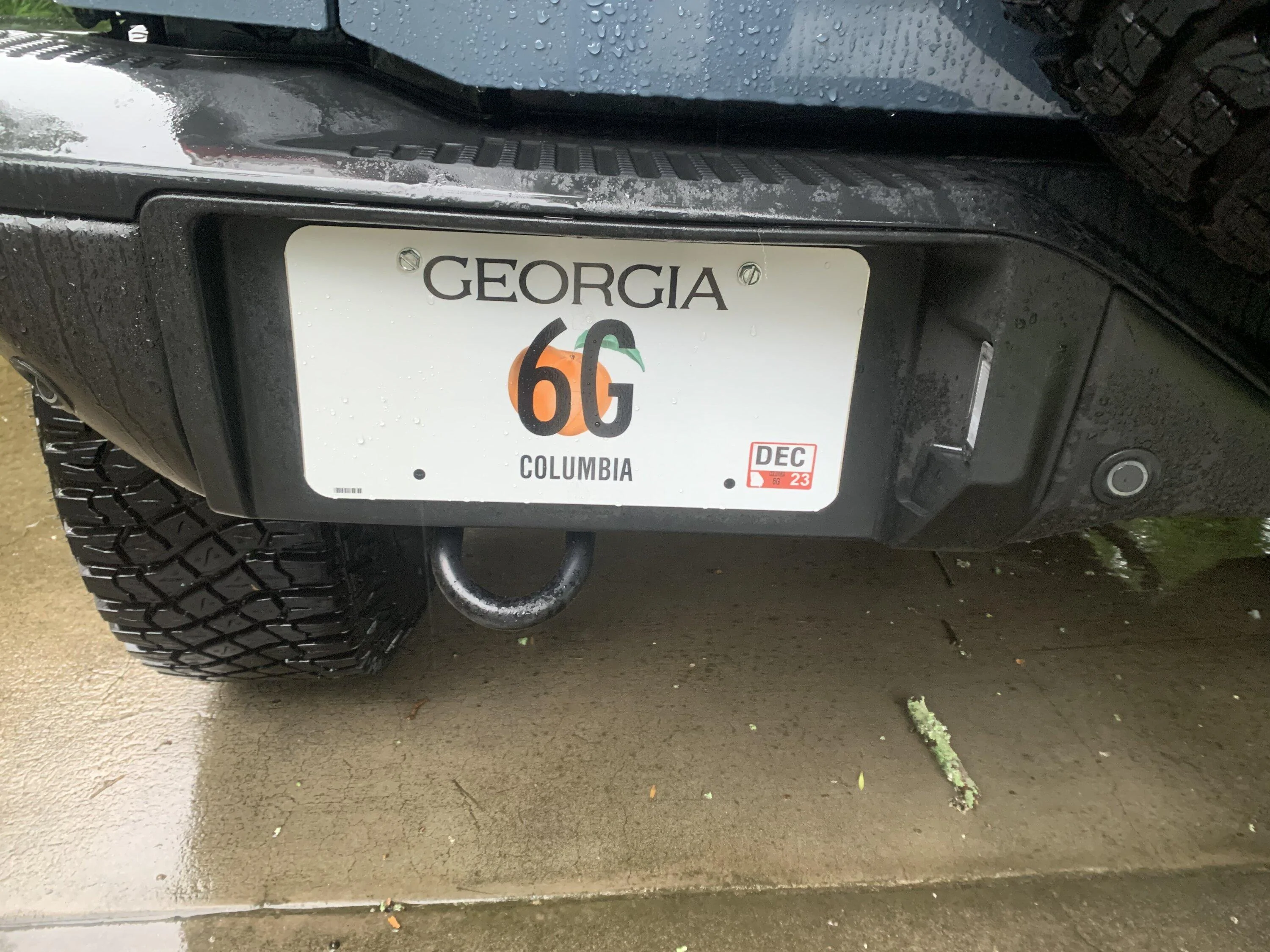 Ford Bronco License Plate 1686794996018