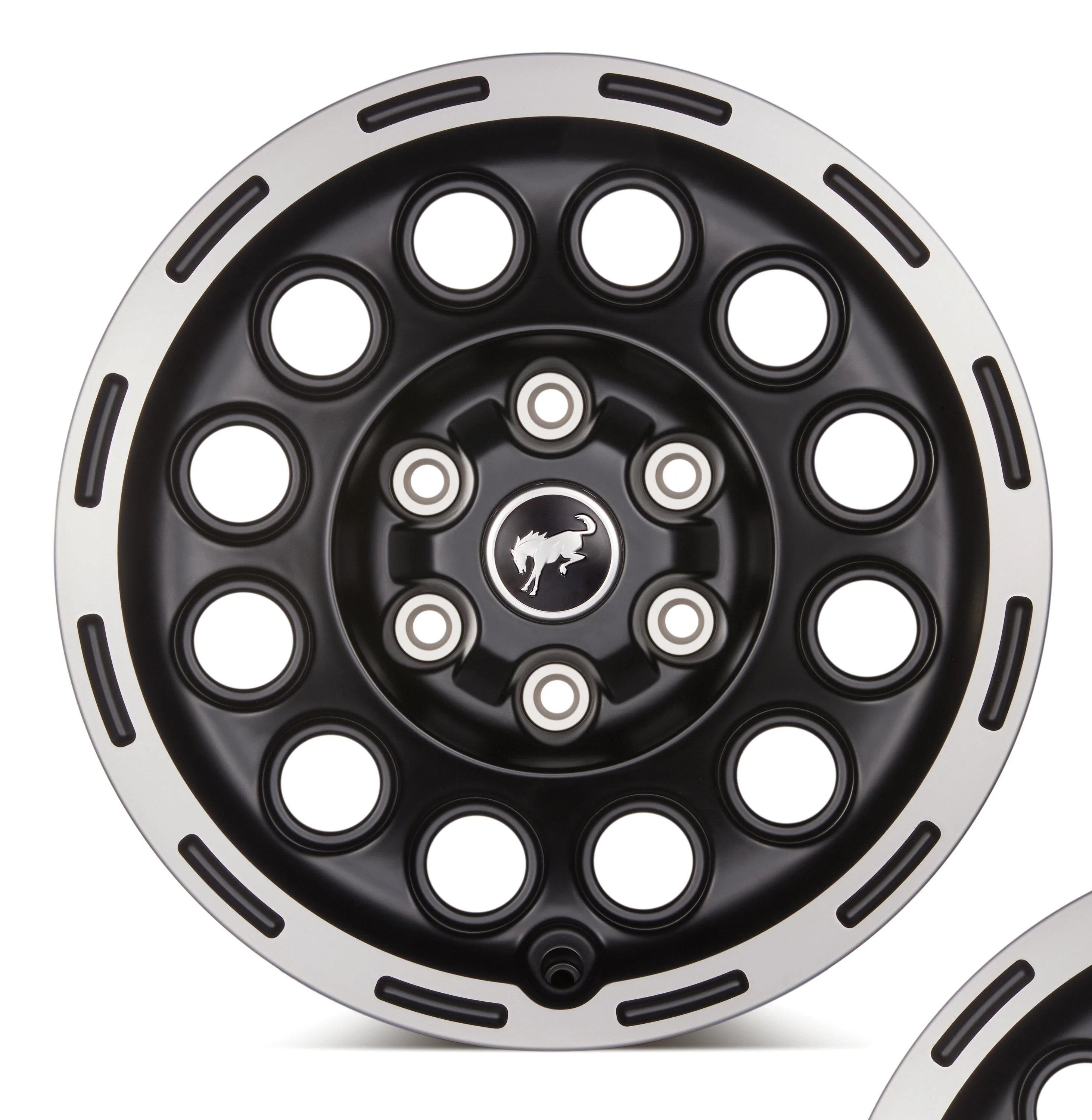 Ford Bronco New 17" Matte Black Wheels Kit From Ford Performance M-1007K-P1780MBM