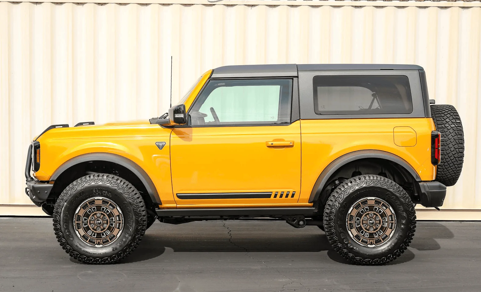 Ford Bronco New 17" Matte Black Wheels Kit From Ford Performance 1