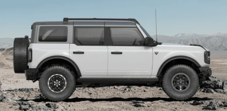 Ford Bronco New 17" Matte Black Wheels Kit From Ford Performance 1686853716049