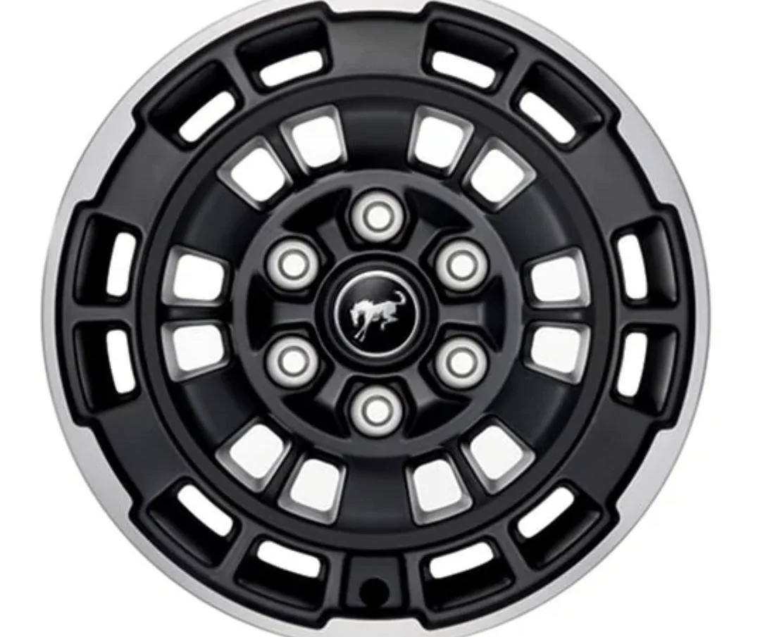 Ford Bronco New 17" Matte Black Wheels Kit From Ford Performance Screenshot_20230615_162336_Chrom