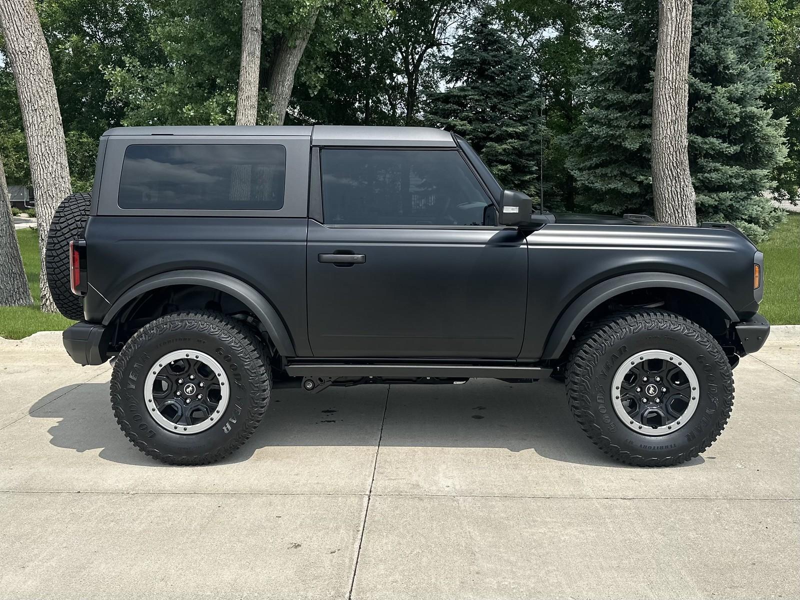 Ford Bronco BROOX's 2DR Shadow Black Squatchy Boy xpel-2