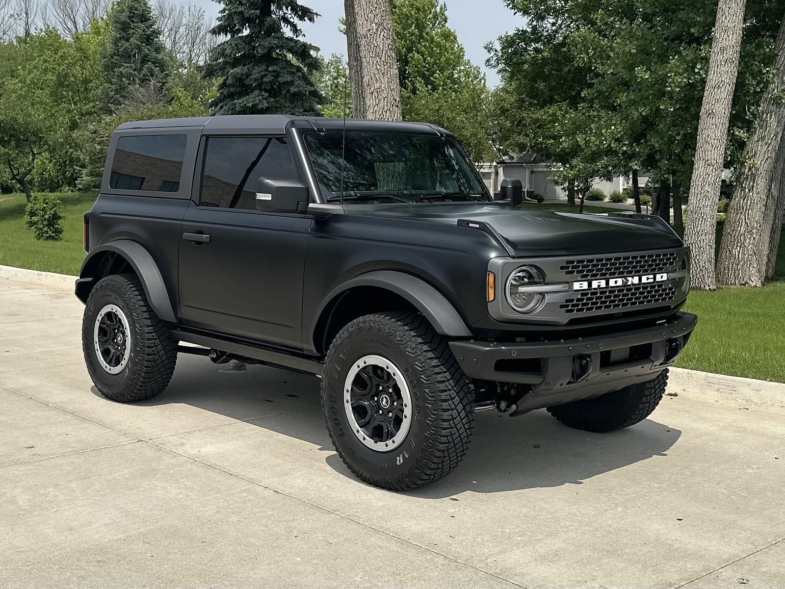 Ford Bronco BROOX's 2DR Shadow Black Squatchy Boy xpel-3