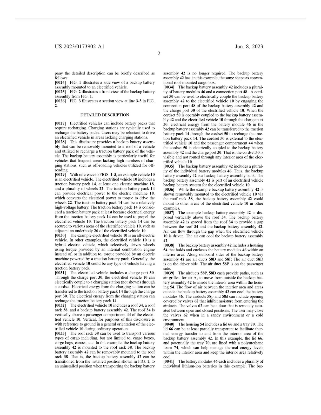Ford Bronco Ford Patents Roof Mounted Battery for EV Bronco & Other Electric / PHEV Vehicles ev-electric-bronco-roof-mounted-battery-5