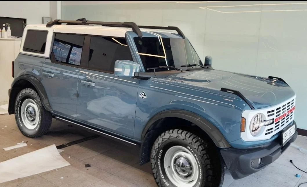 Ford Bronco Trying to install retro wheels SmartSelect_20230616_131230_KakaoTalk