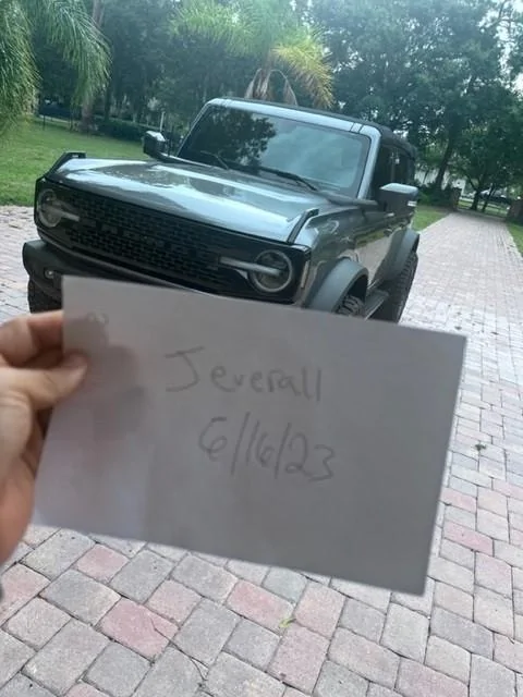 Ford Bronco 2022 4dr OBX bronco paper