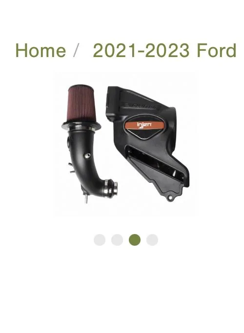 Ford Bronco Injen intake for 2.7 installed IMG_8002