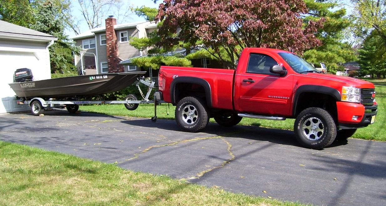Ford Bronco Boat Launch Question (Tow Question) Silverado2009_boat