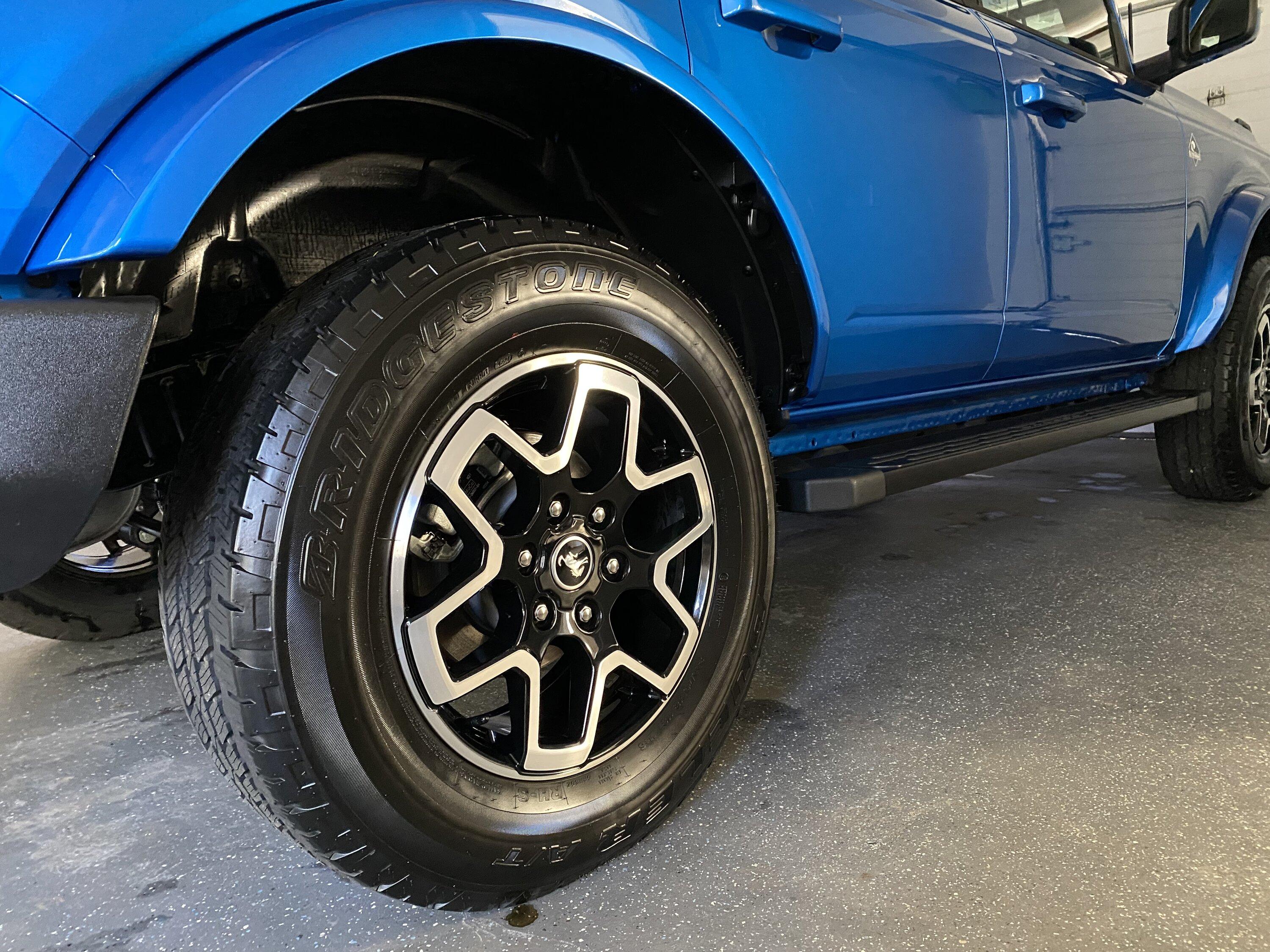 STOCK OBX WHEELS AND TIRES FOR SALE | Bronco6G - 2021+ Ford Bronco ...
