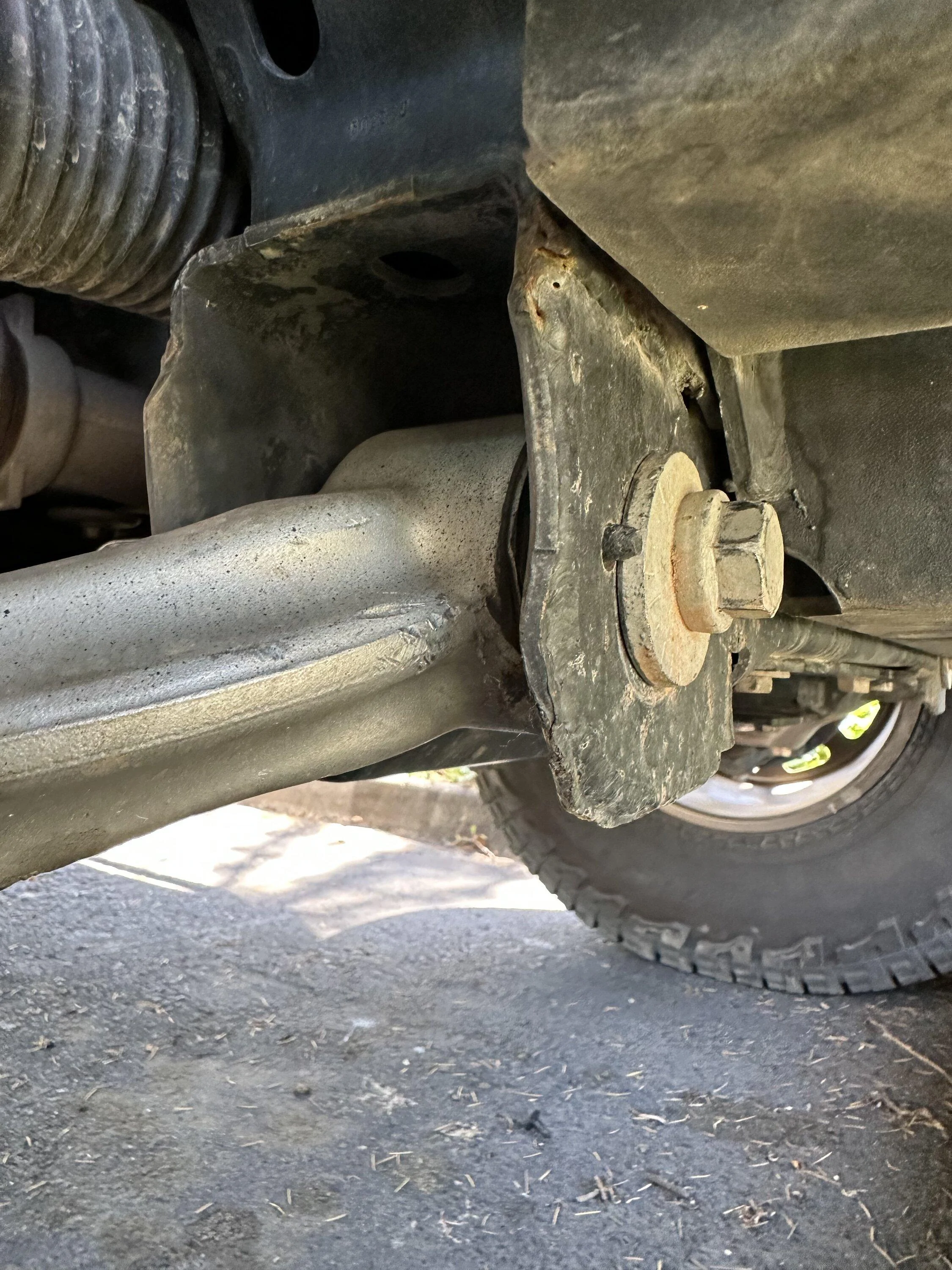 Ford Bronco Front lower control arm bracket bent. What to do? 9724517B-DB63-4035-A927-633B84715920