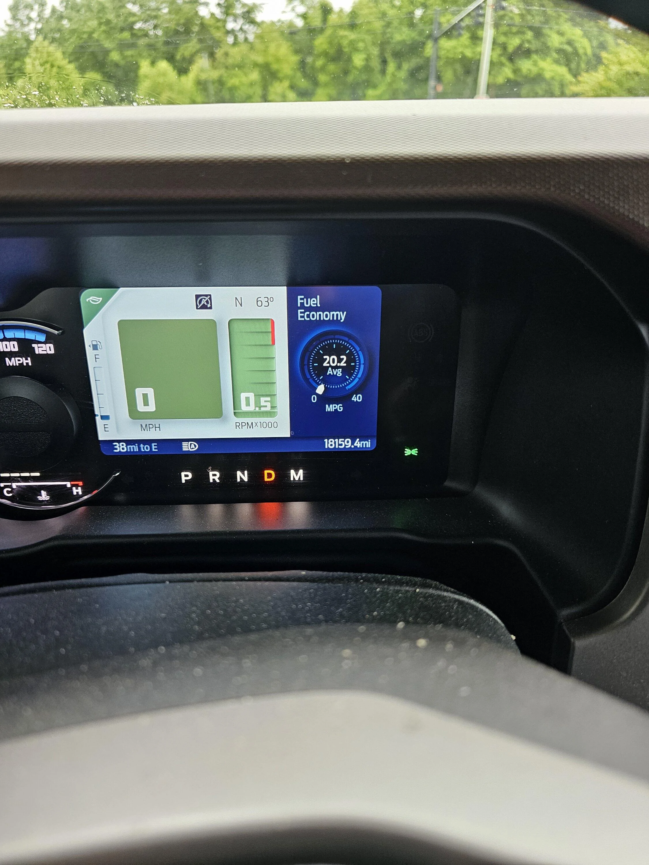 Ford Bronco Best Mode for Highway MPG 20230619_111241