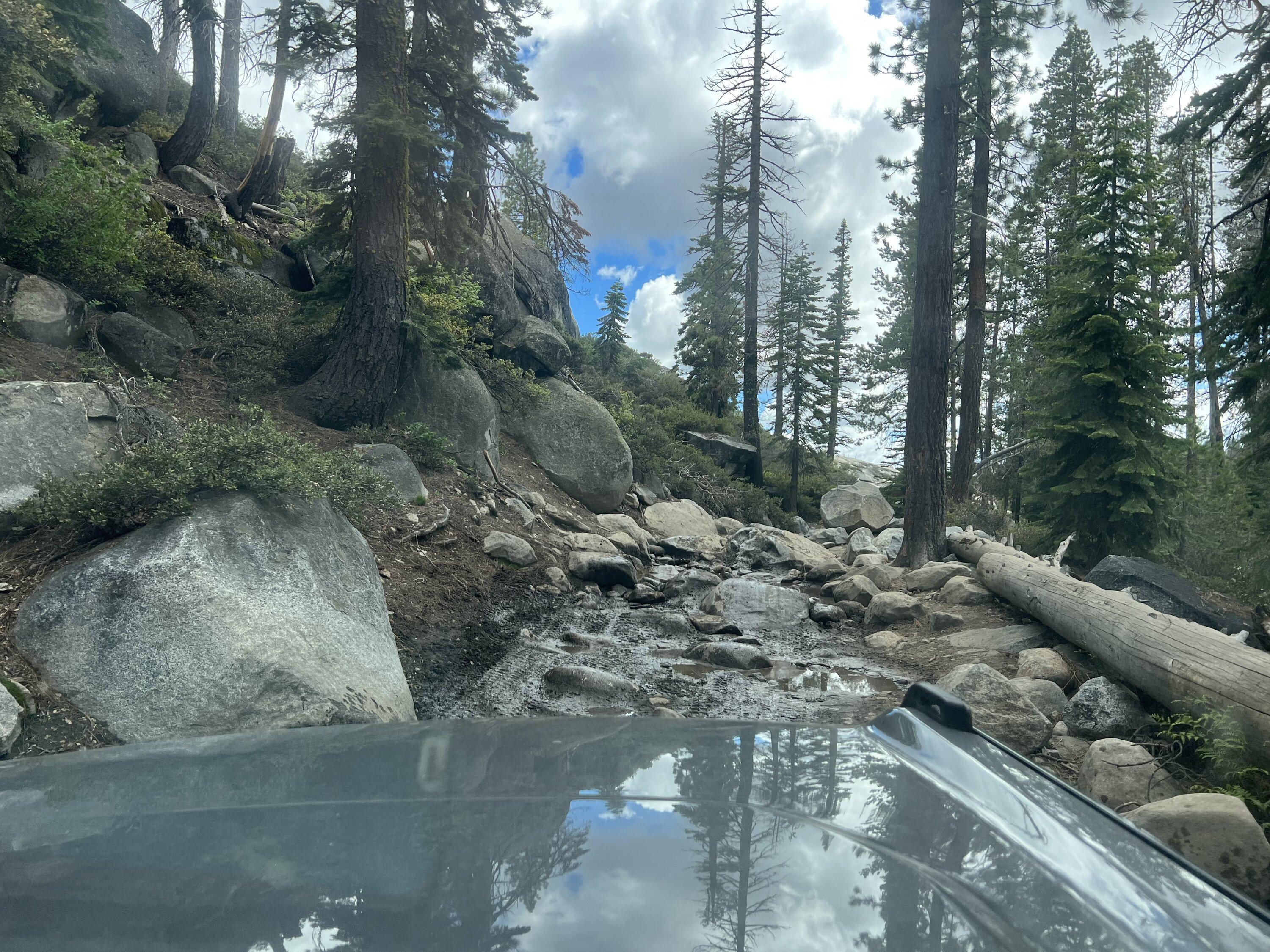 Ford Bronco Rubicon Trail is now passable. E2226477-CDA3-46FF-BEF9-9ED3859AFEB2