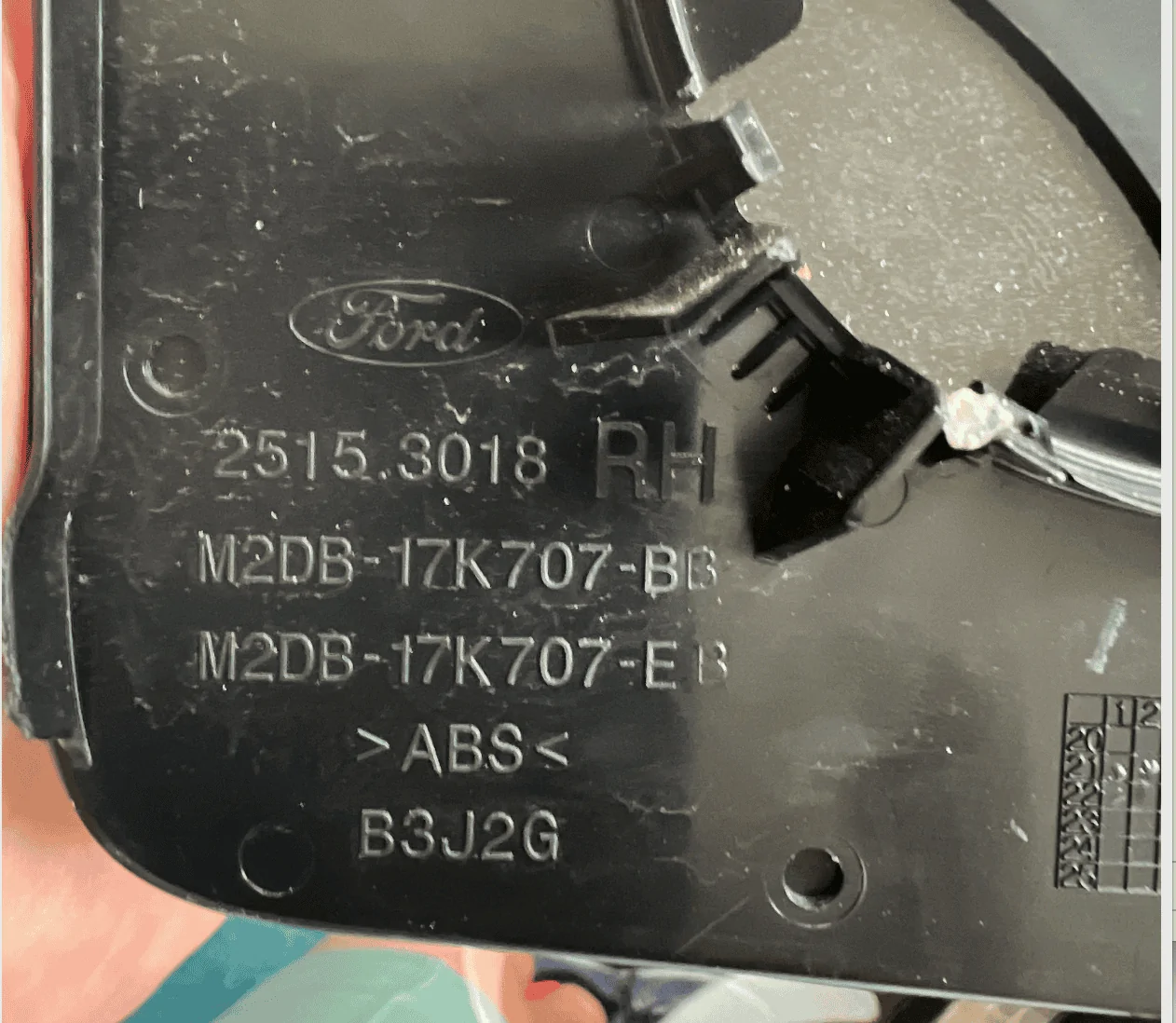 Ford Bronco SKU / Part # Hell: help confirming proper replacement part for right side rear view mirror Screenshot 2023-06-19 at 2.13.57 PM
