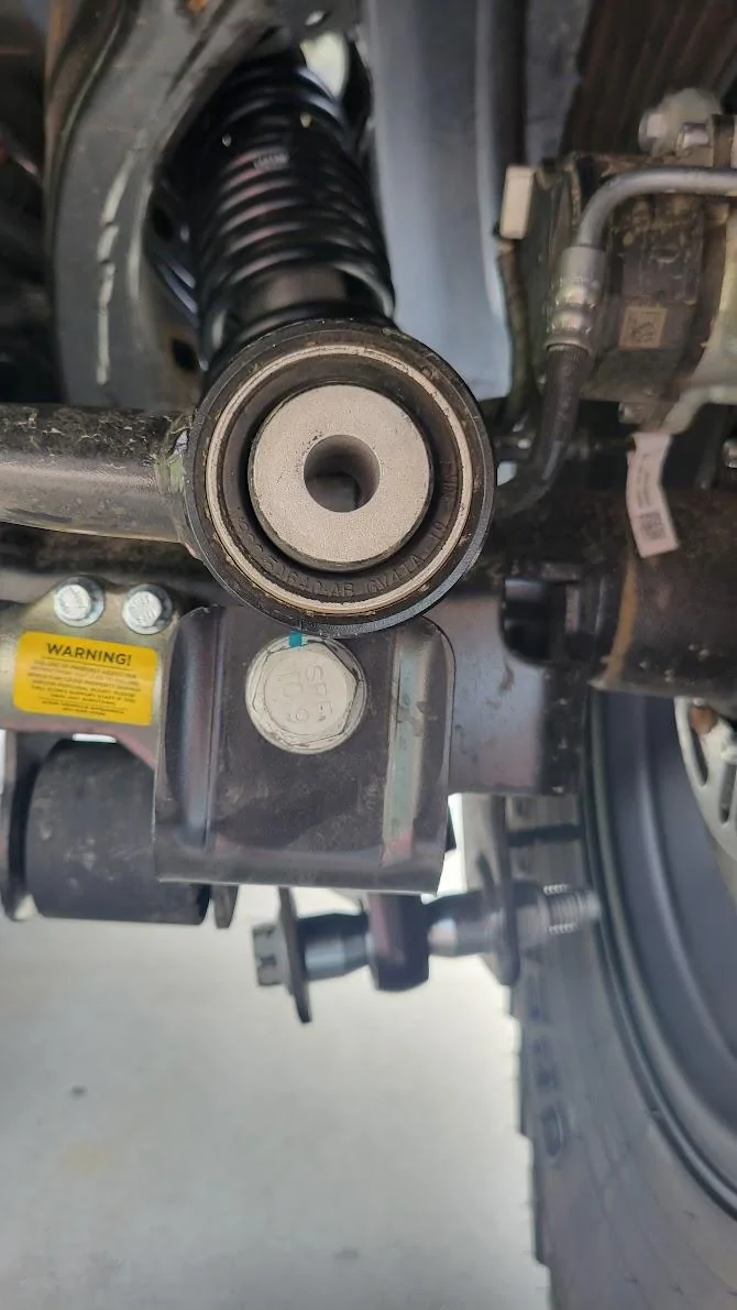 Ford Bronco Asked Chat GTP for track bar advice 20230619_115227