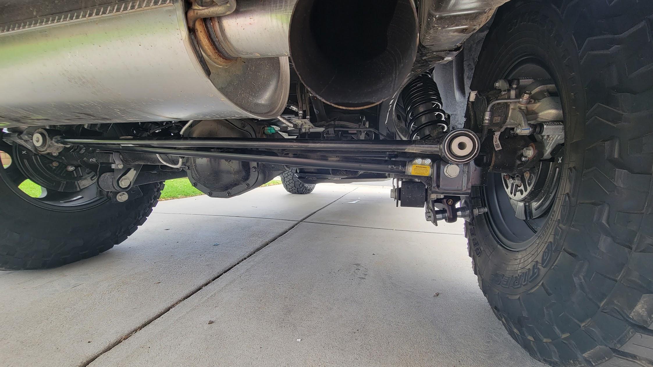 Ford Bronco Asked Chat GTP for track bar advice 20230619_115311