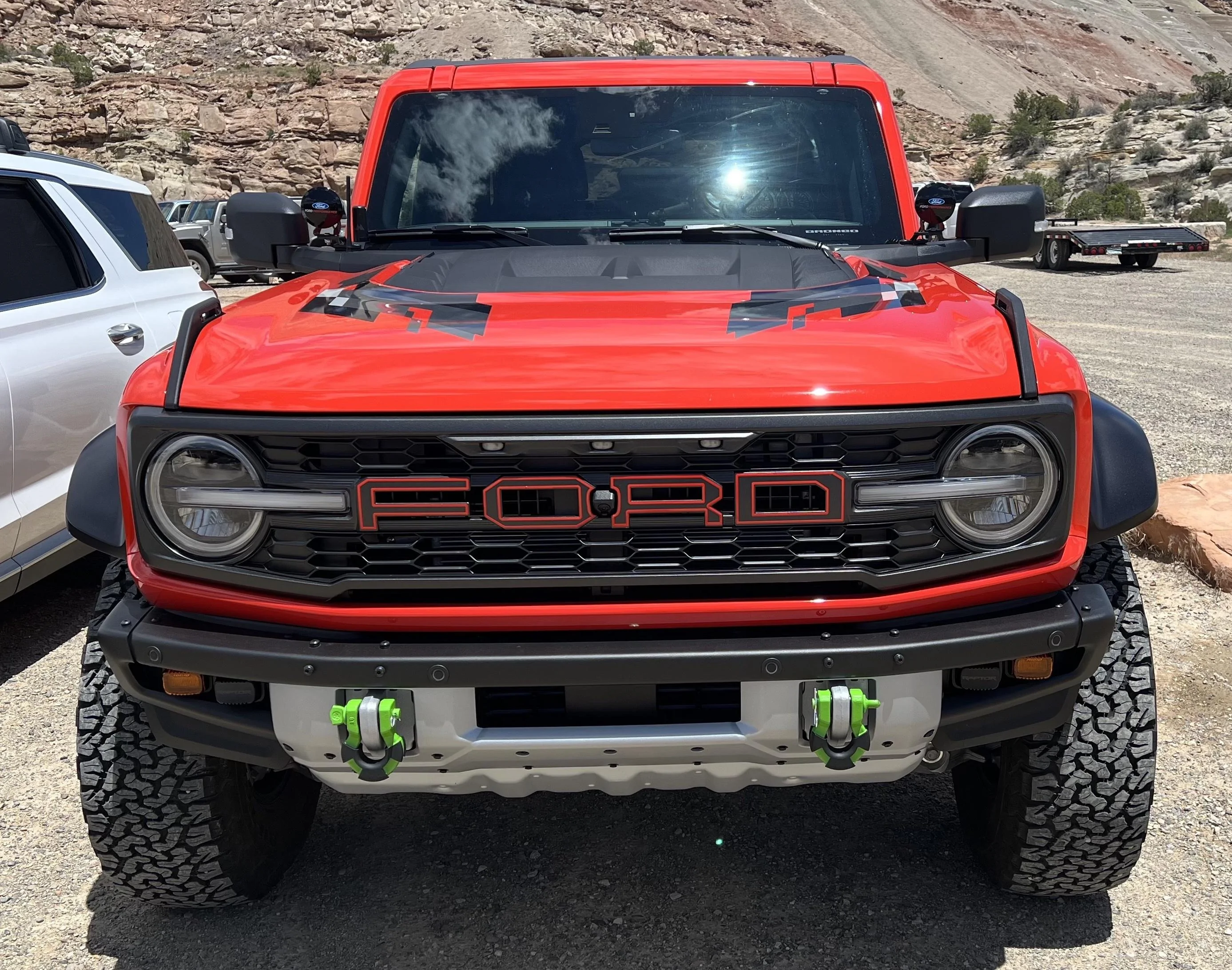 Raptor Vinyl FORD Grill Letters, Hood and Rear Door Emblems from Vinyl ...