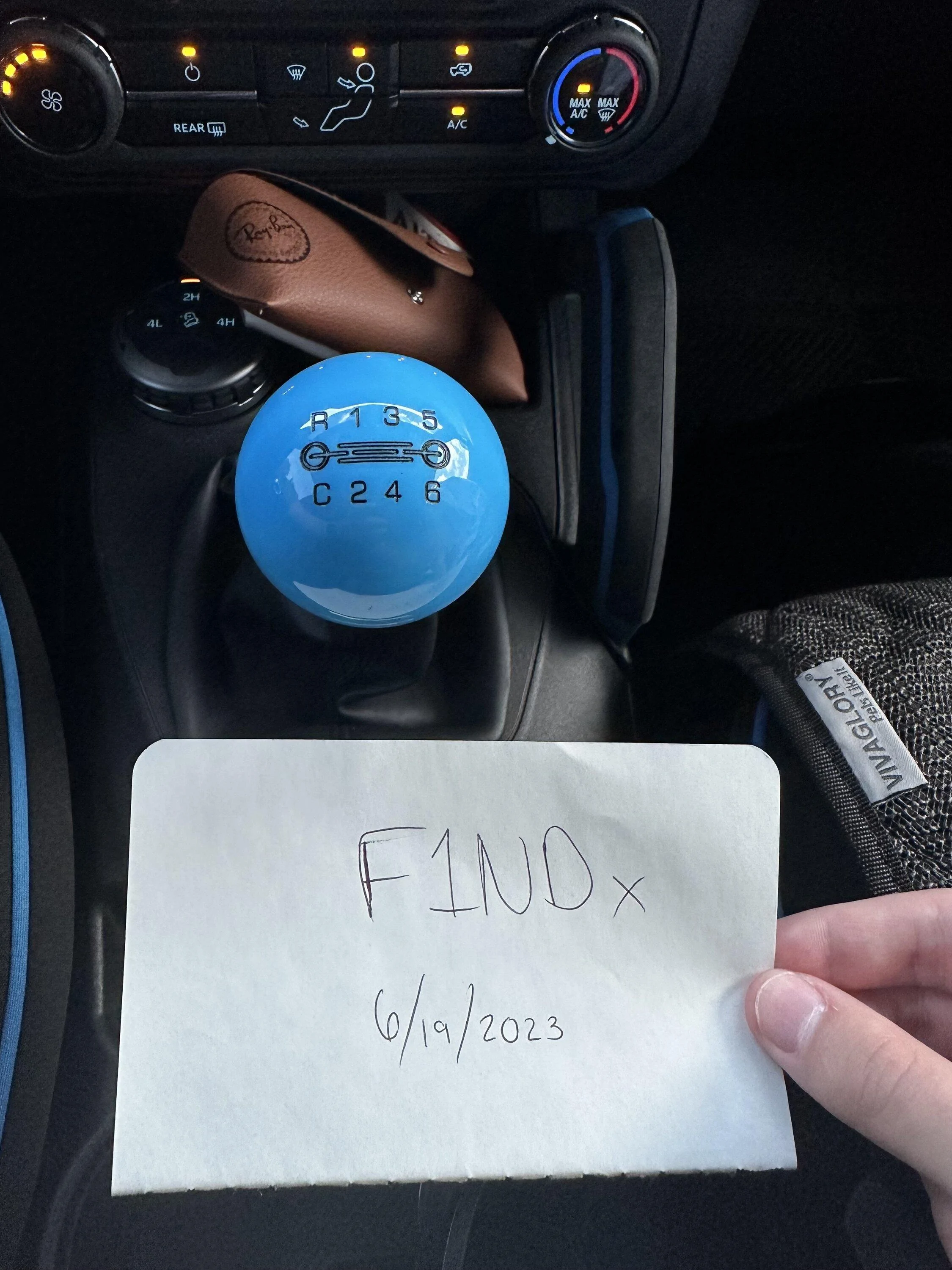 Ford Bronco Twisted ShifterZ Custom Shift Knob + Adapter Kit 1
