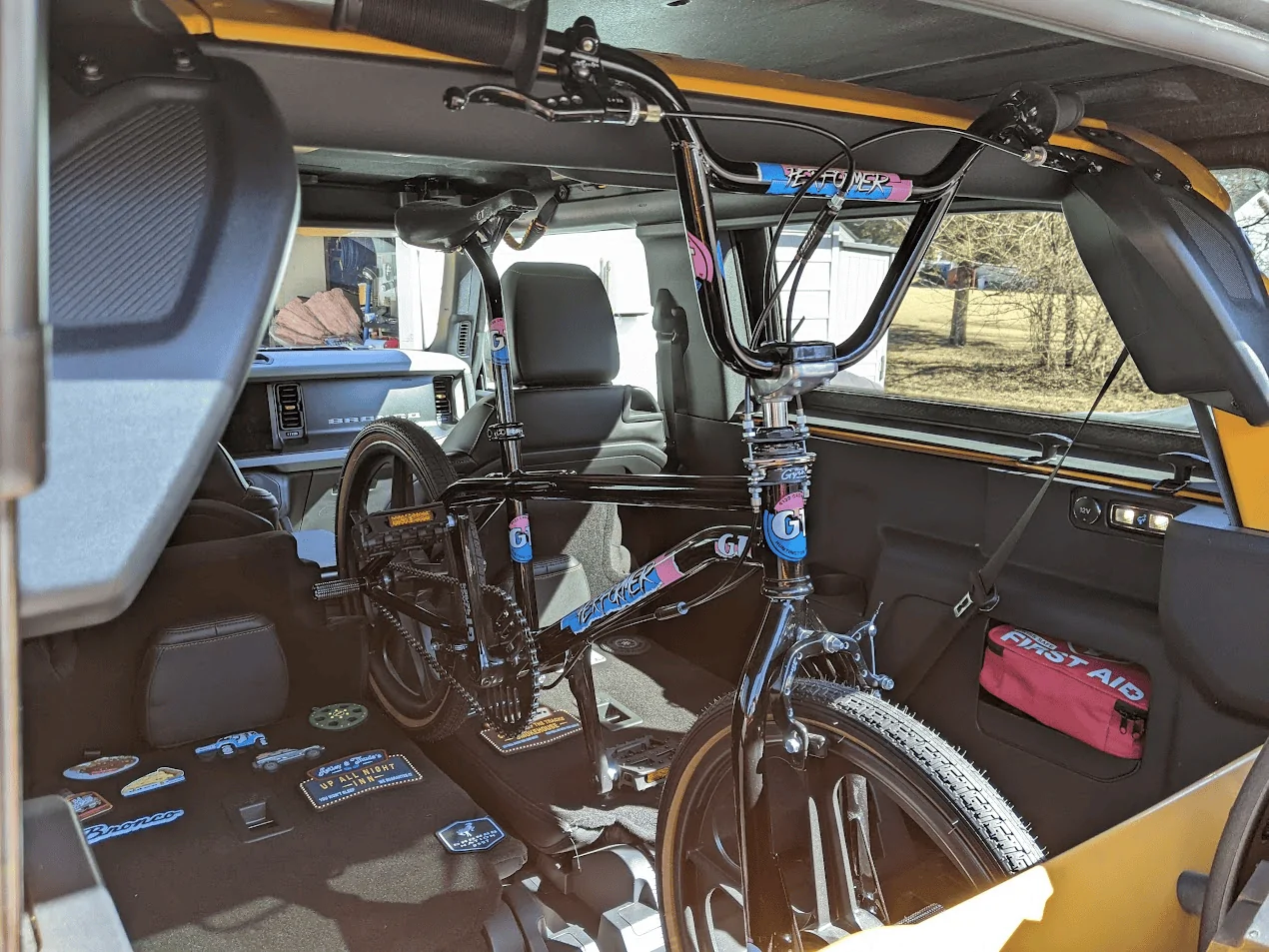 Ford Bronco Vandalized today 1687208407004