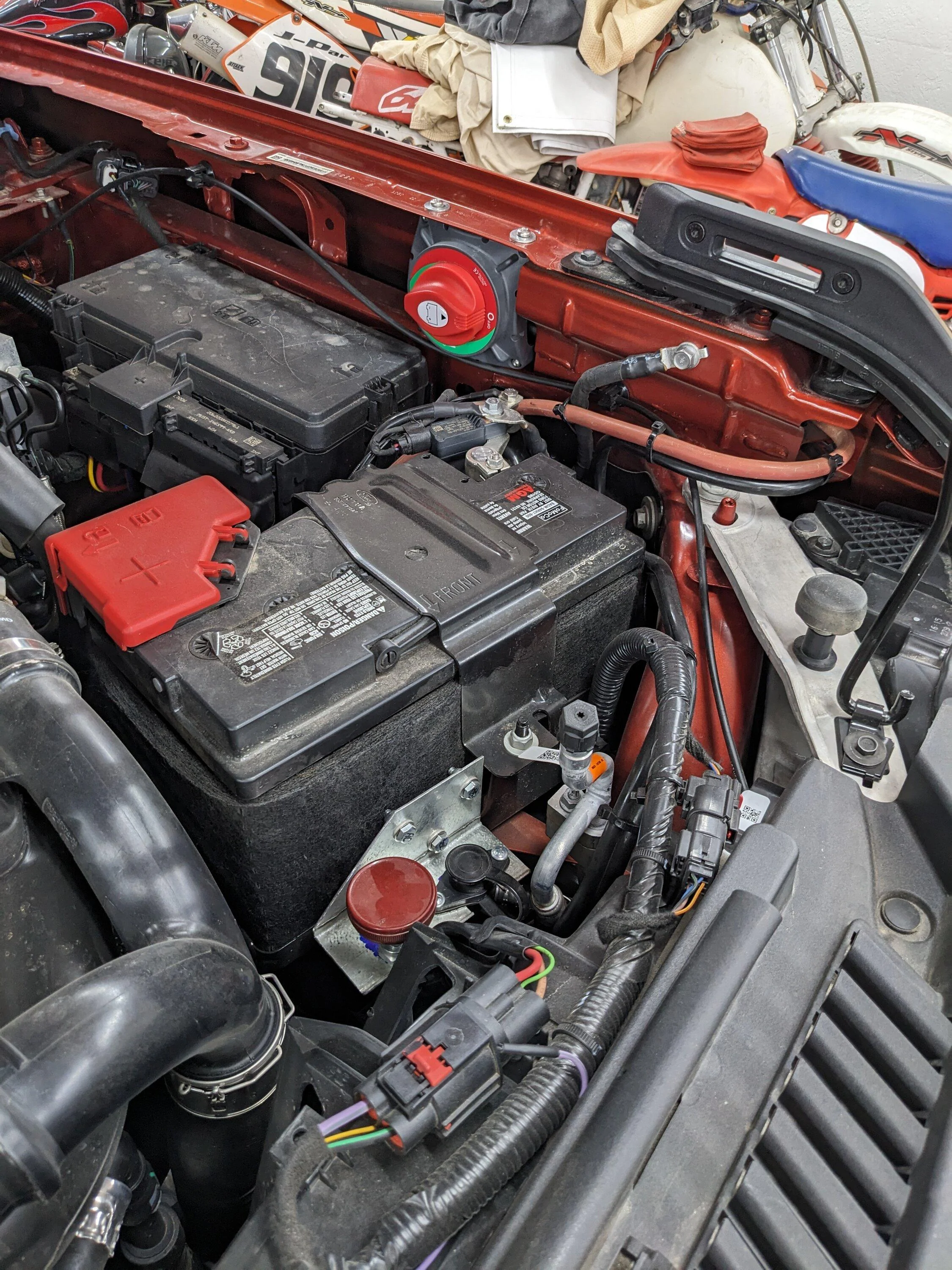 Ford Bronco Warn Hidden Winch - Rough Country Mount PXL_20230620_025407916