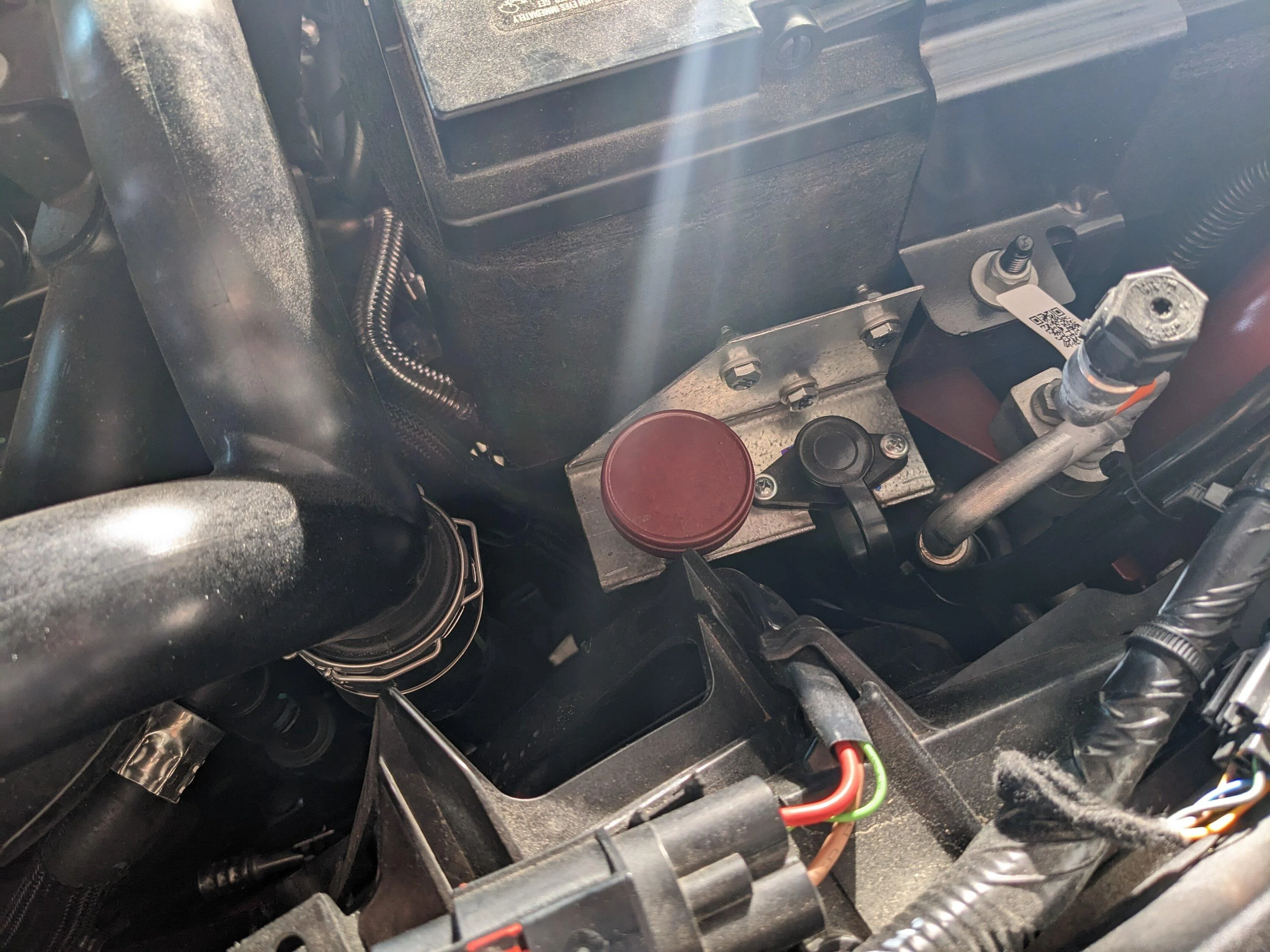 Ford Bronco Warn Hidden Winch - Rough Country Mount PXL_20230405_004557507