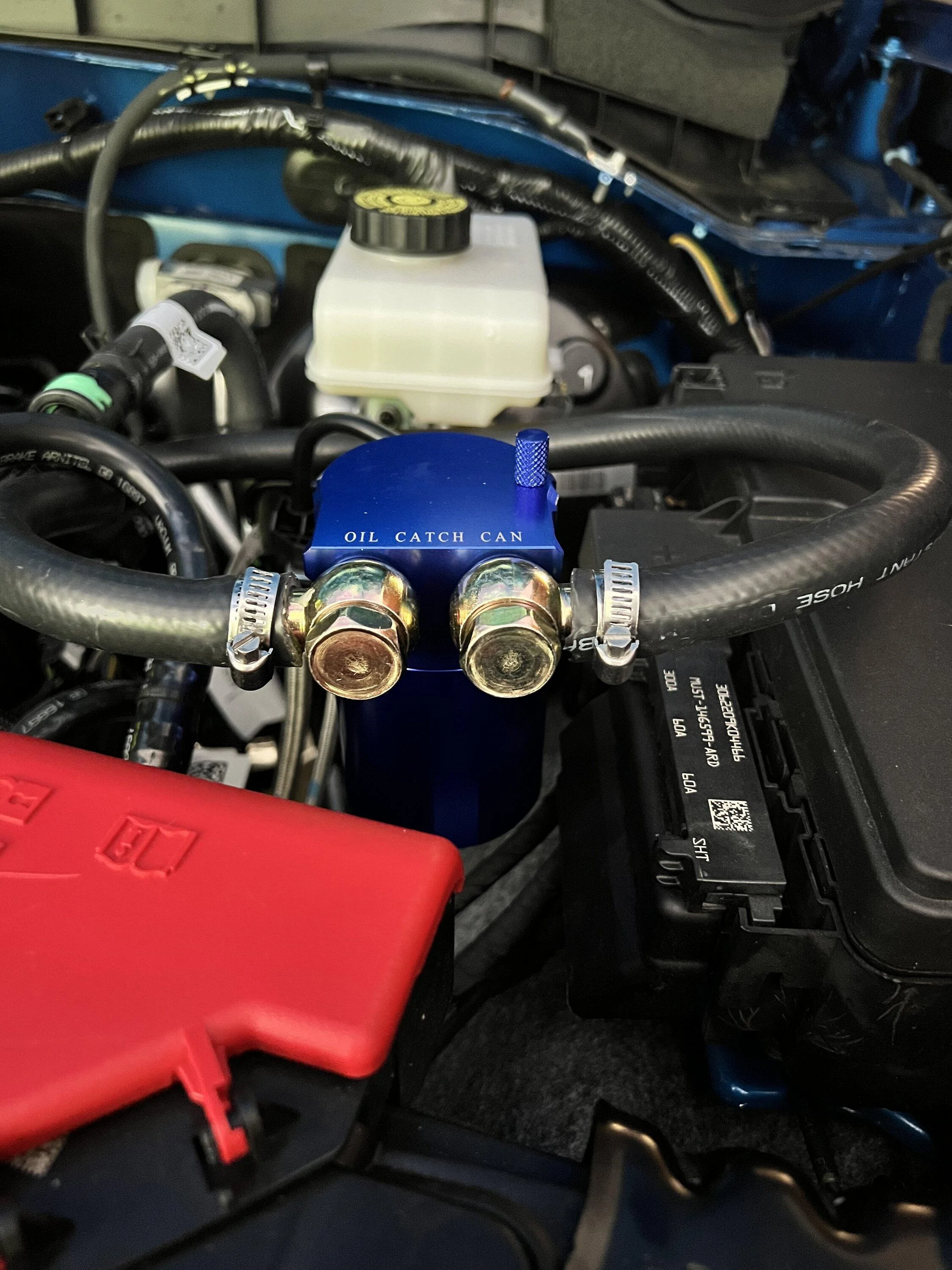 Ford Bronco 2.3 catch can install IMG_0659