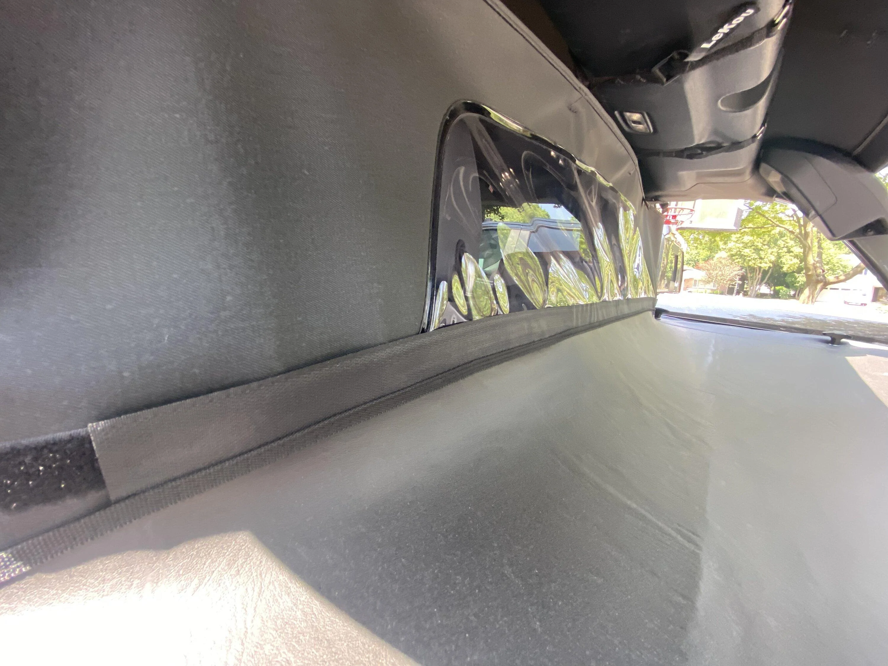 Ford Bronco Bimini Top, windjammer, and  tonneau cover setup. Rainproof for most part DBF06CA5-7504-4BA6-B4B0-9C3C393E6324