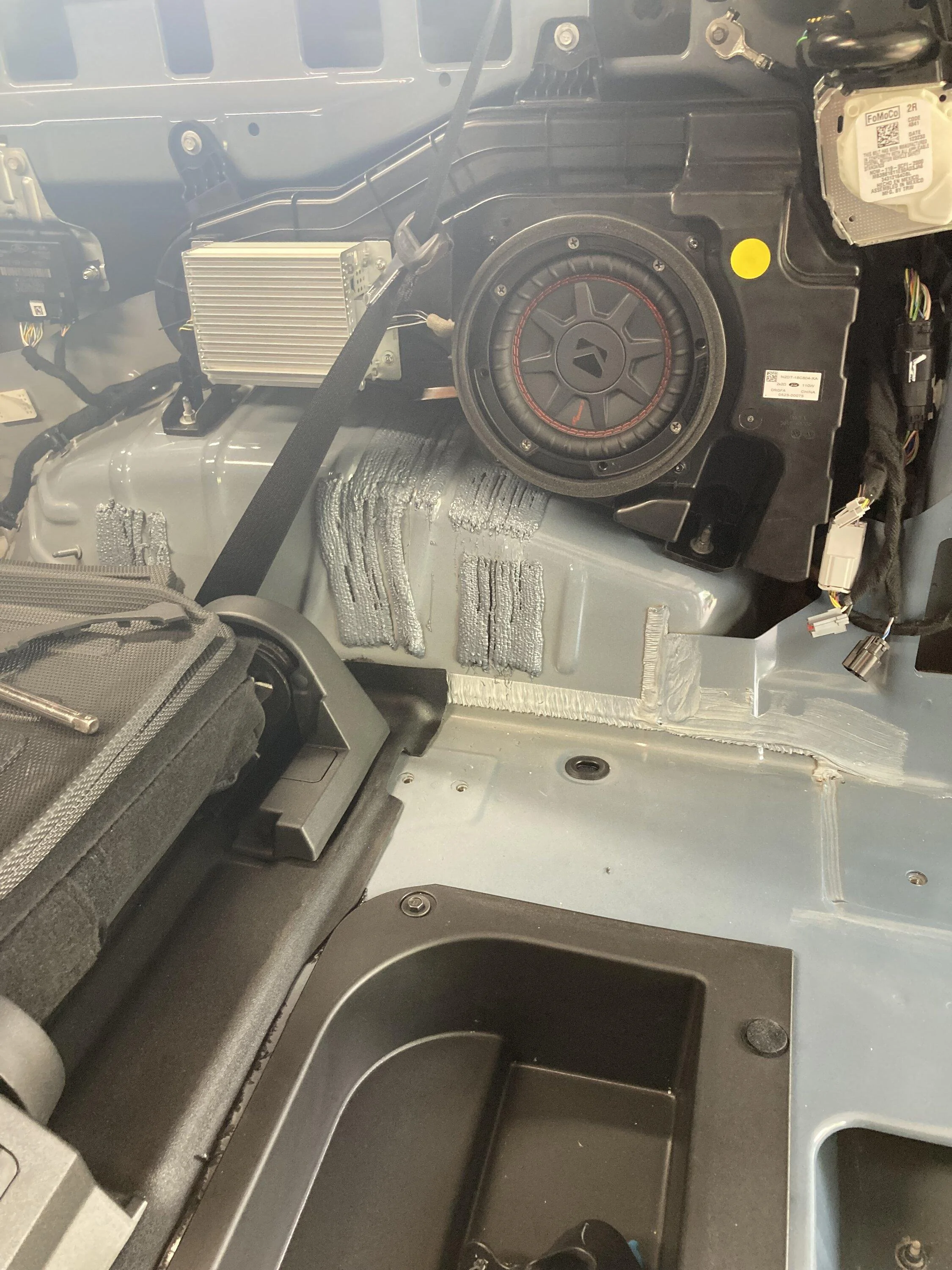 Ford Bronco Factory subwoofer mystery. tempImageov4RKu