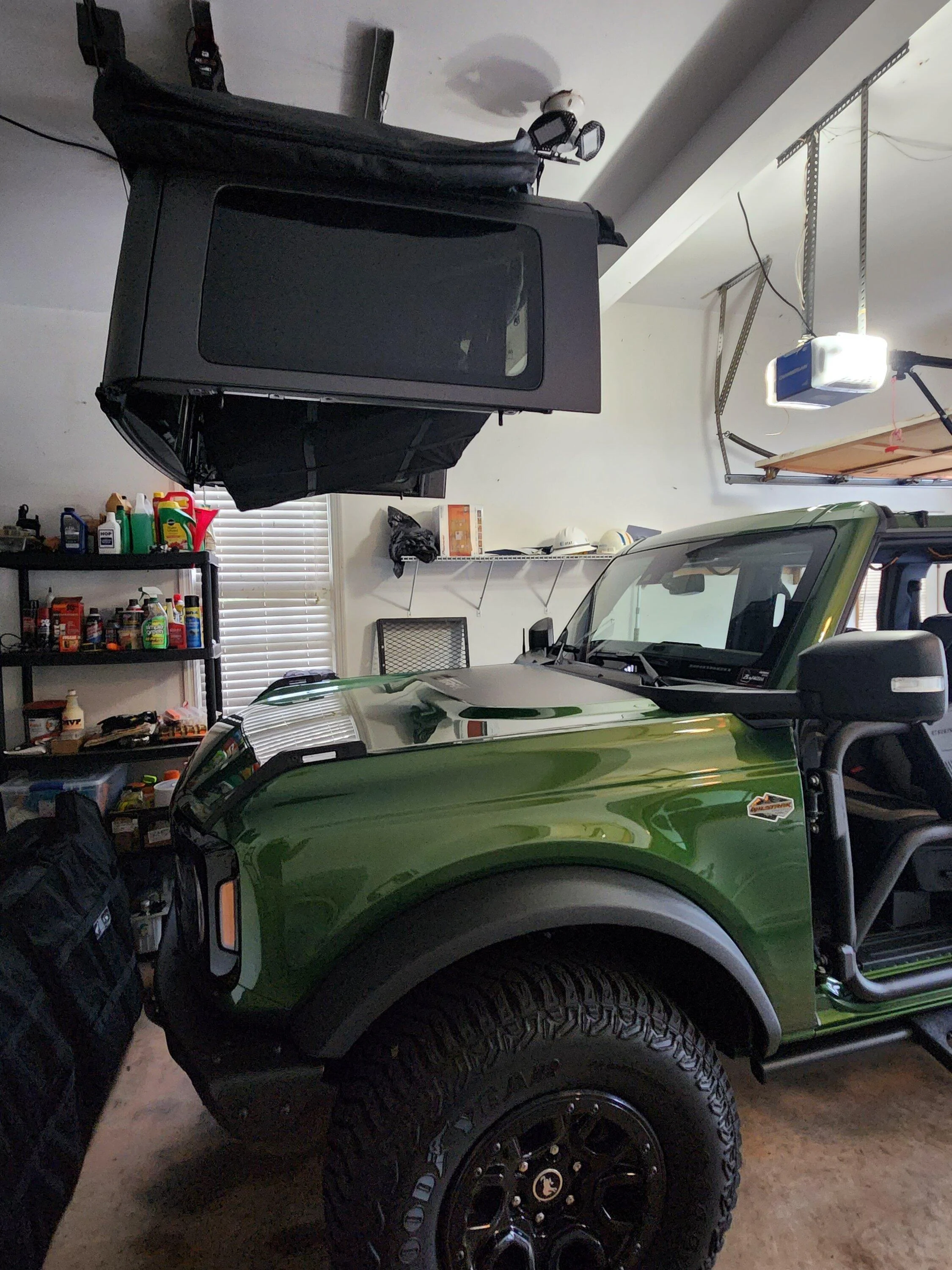 Ford Bronco Hard Top Storage Cart? 20230621_184108