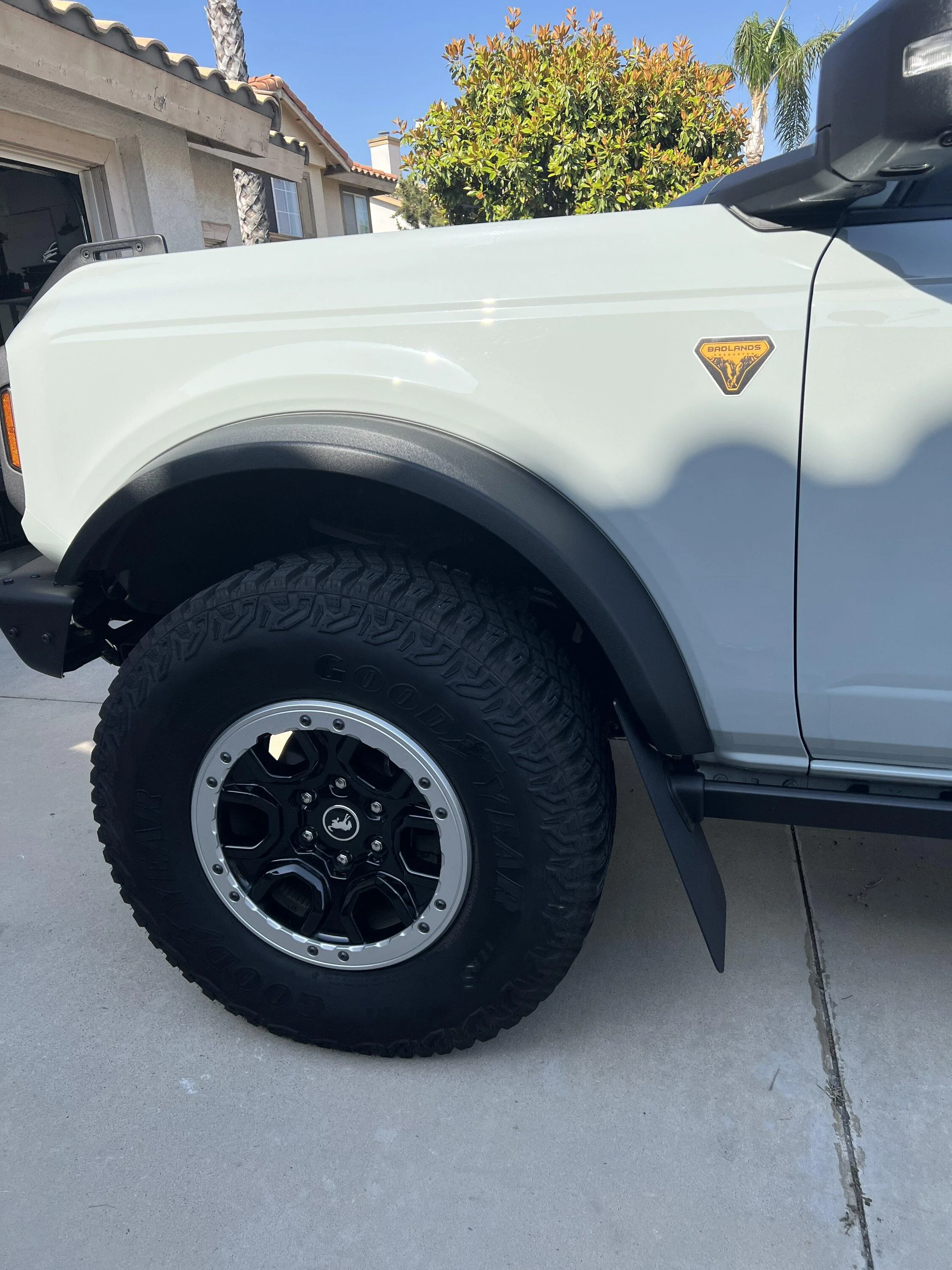 Ford Bronco BluMak3D Rock Rail Mud Flap Durability Test Video IMG_1258