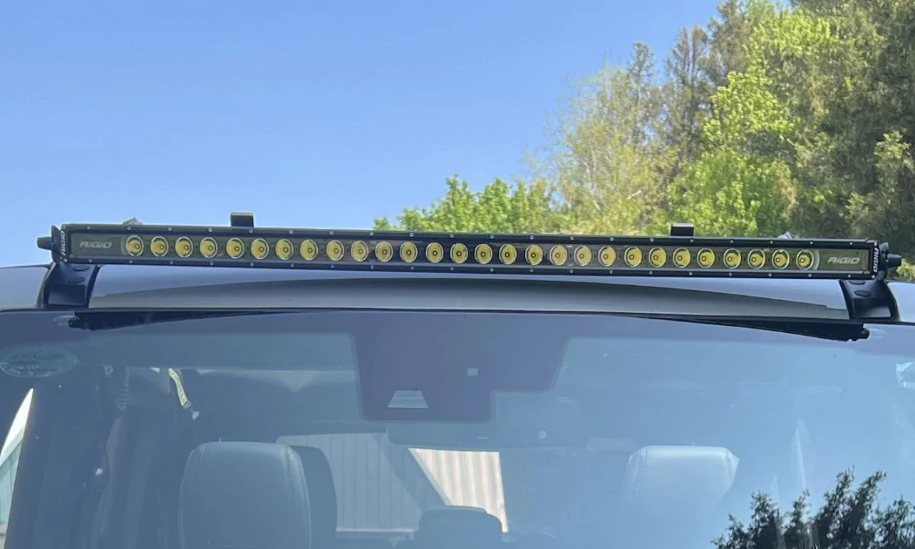 Ford Bronco Light Bar Length IMG_3319