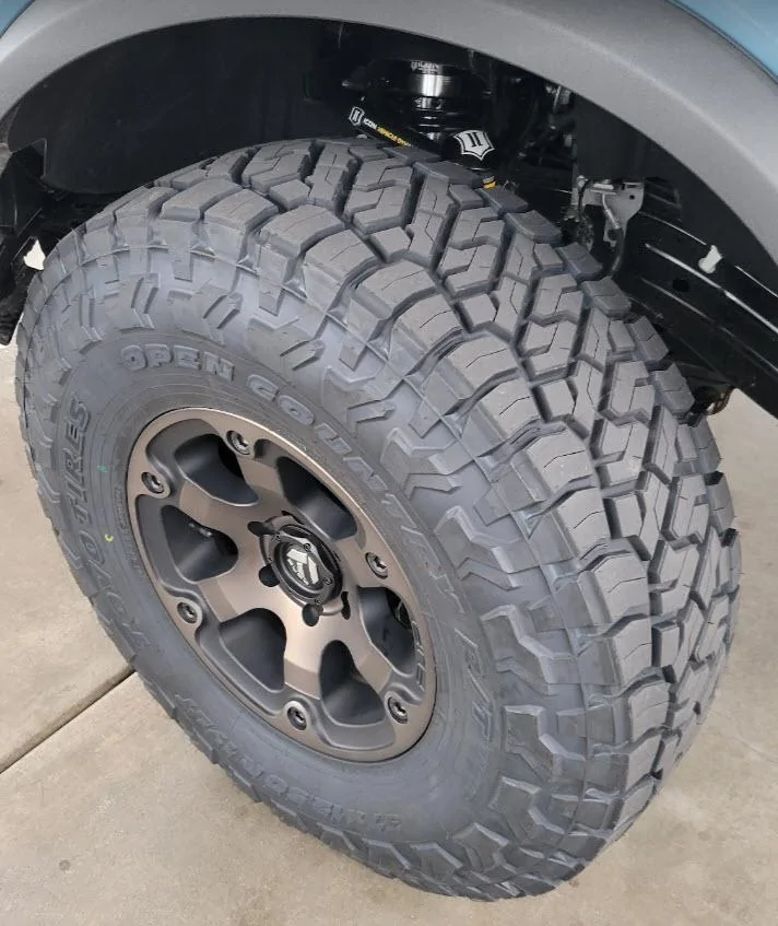 Ford Bronco Show us your installed wheel / tire upgrades here! (Pics) 2023-06-22_22-12-17